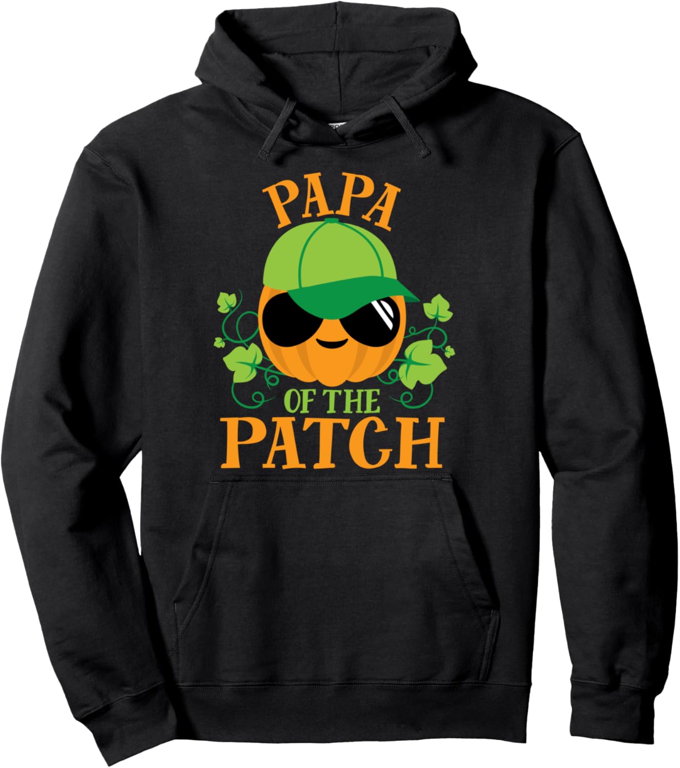 Papa Pumpkin of the Patch Matching Family Set Dad Halloween Pullover Hoodie