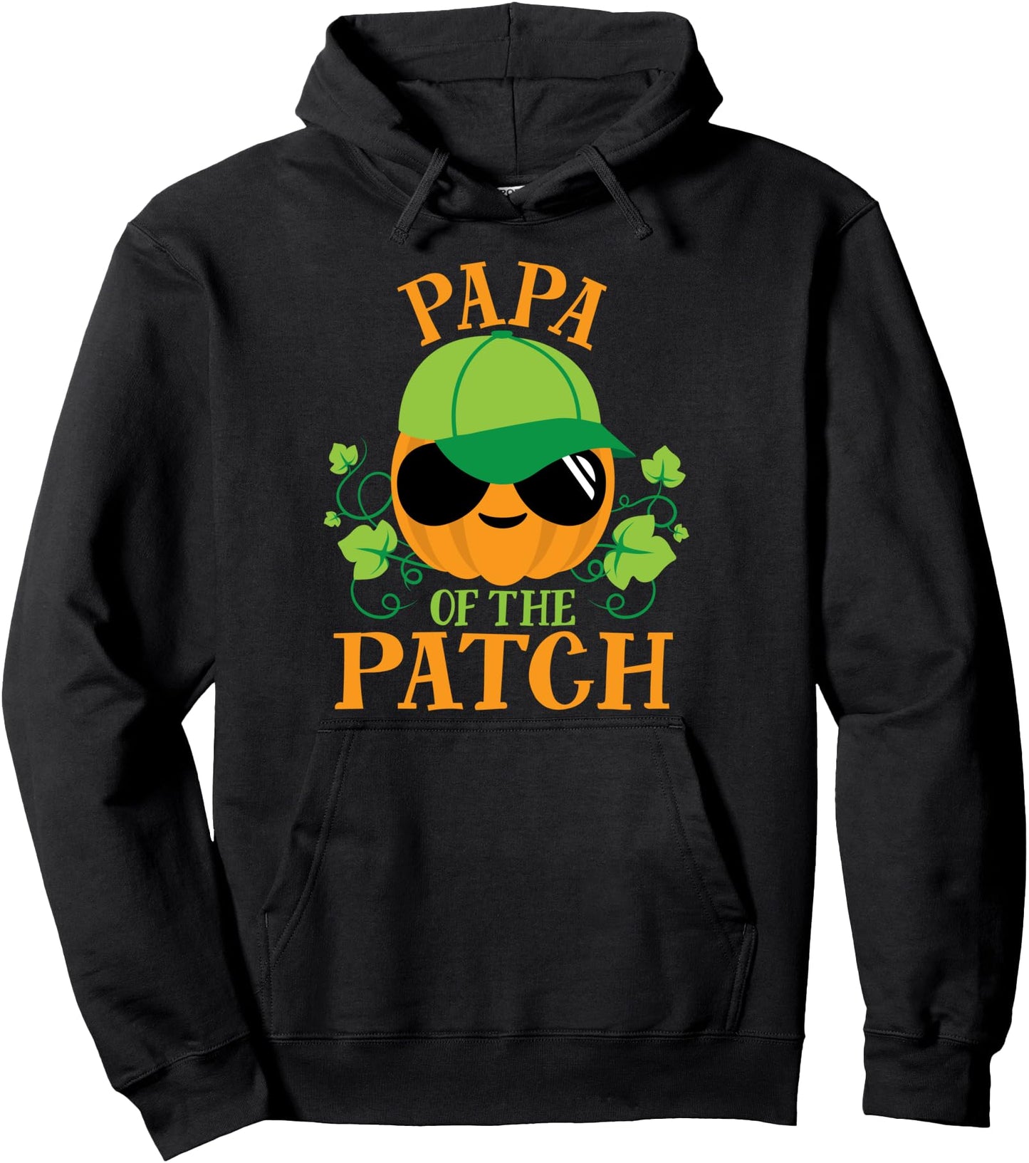 Papa Pumpkin of the Patch Matching Family Set Dad Halloween Pullover Hoodie