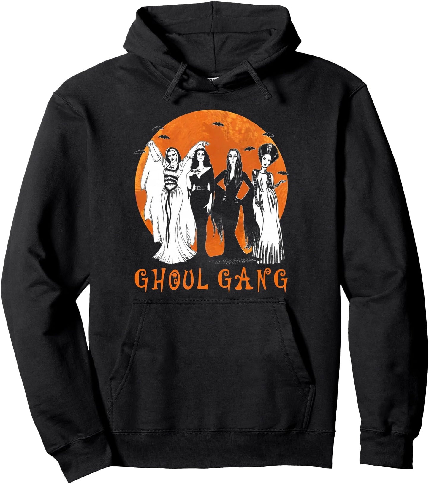Women Of Horror Ghoul Gang Pullover Hoodie