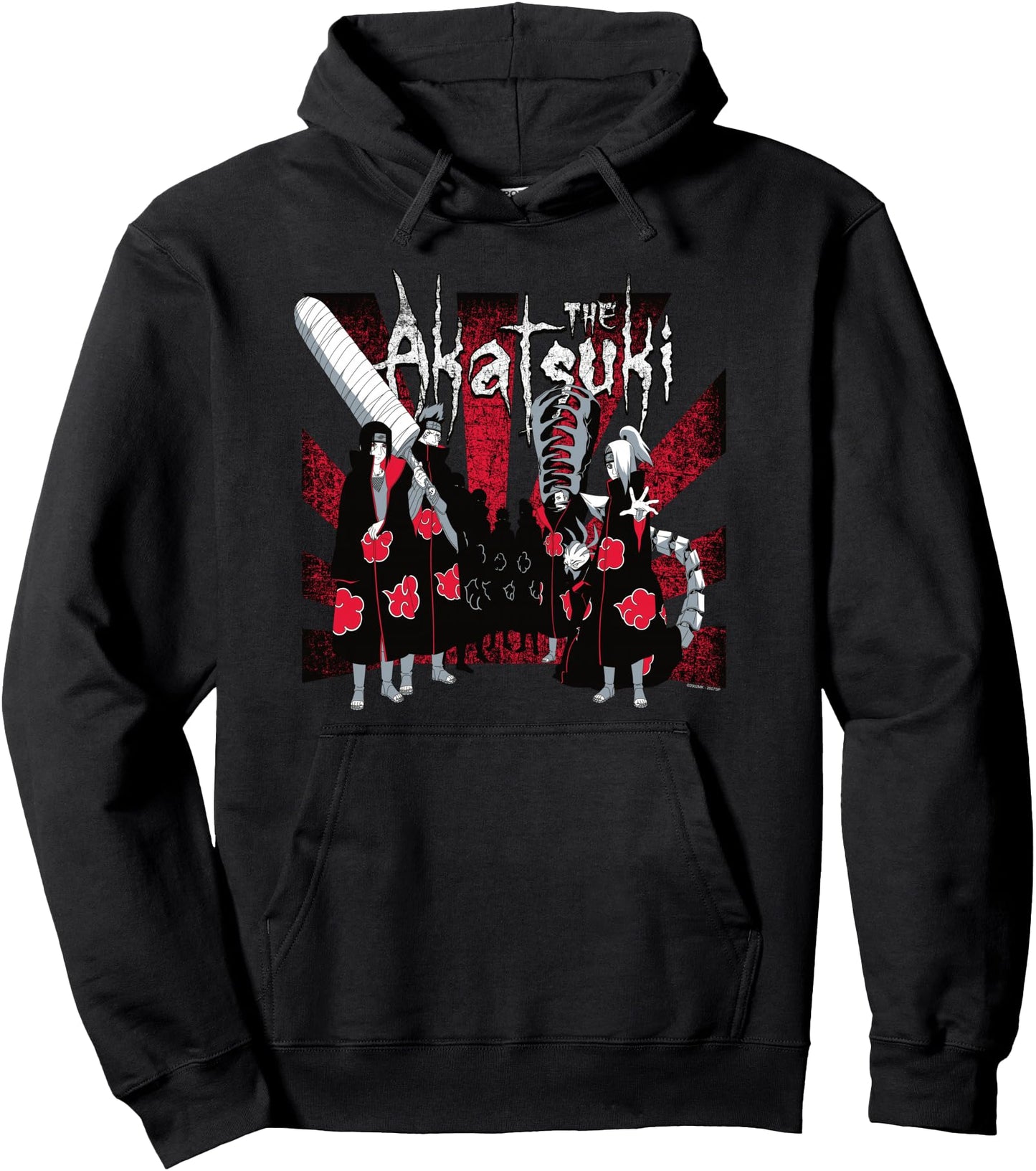 Naruto Shippuden The Akatsuki Pullover Hoodie