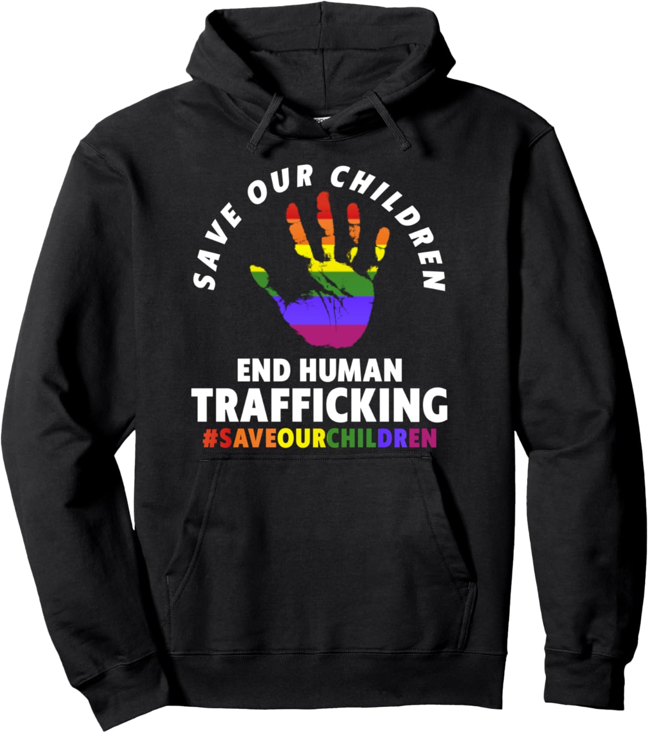 Save our children shirt - End Human Trafficking Pullover Hoodie