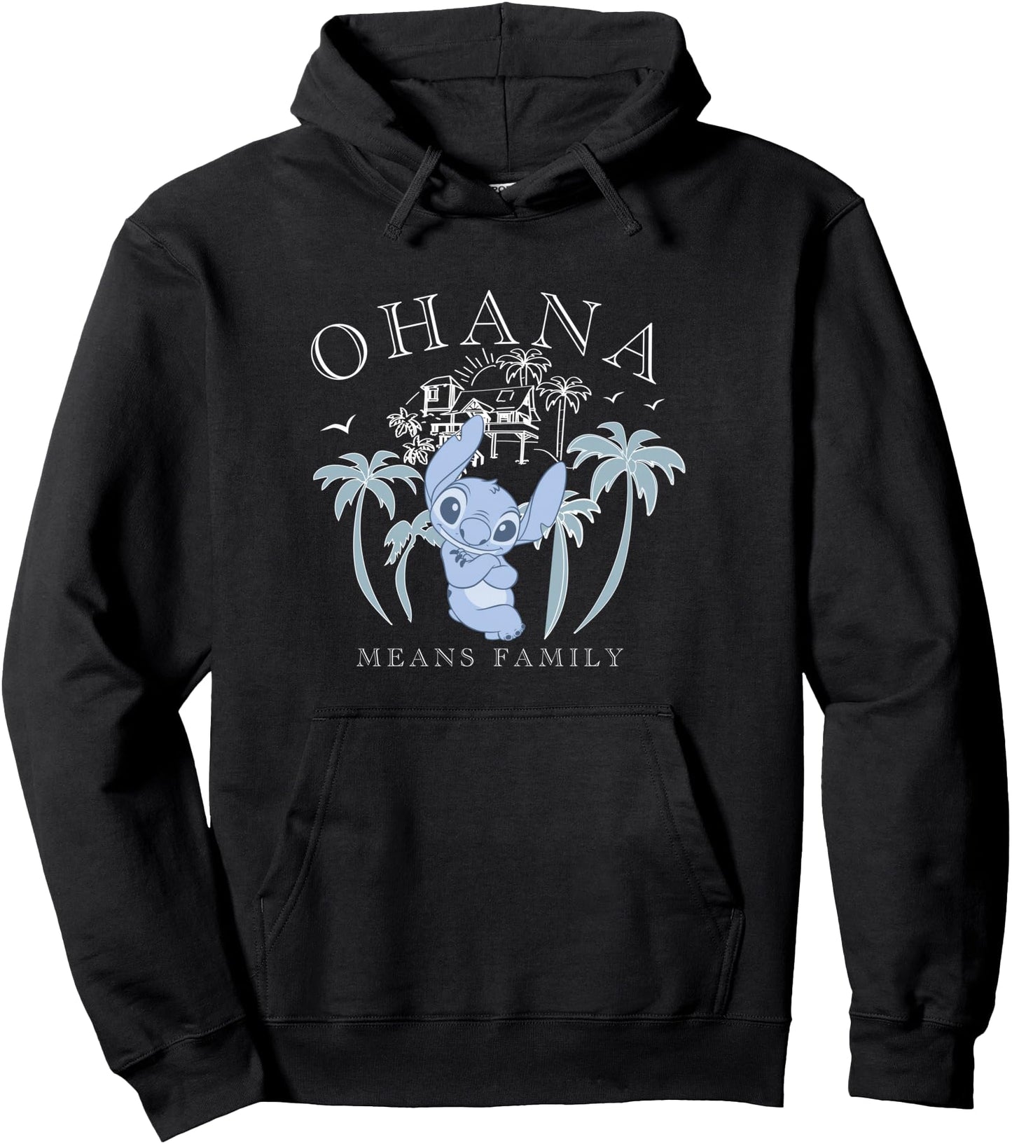 Disney Lilo & Stitch Ohana Means Family Beach Pullover Hoodie