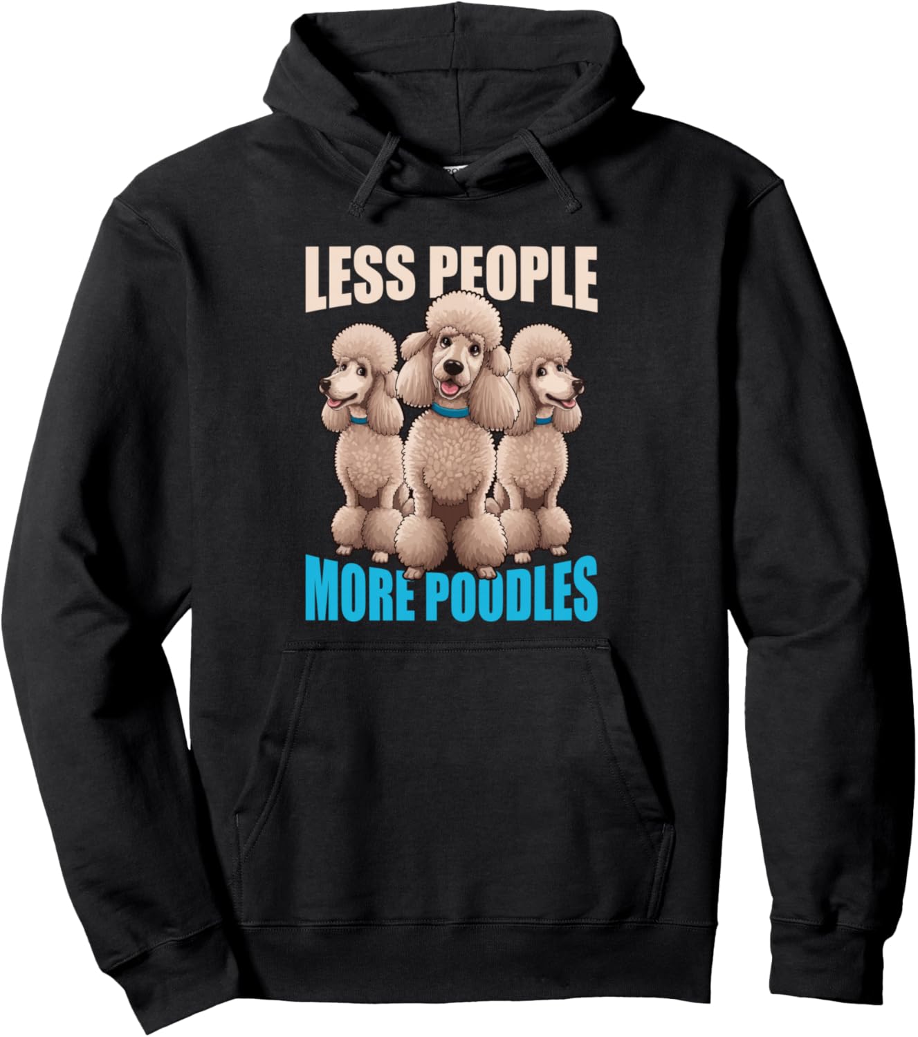 Poodle Dog Pullover Hoodie