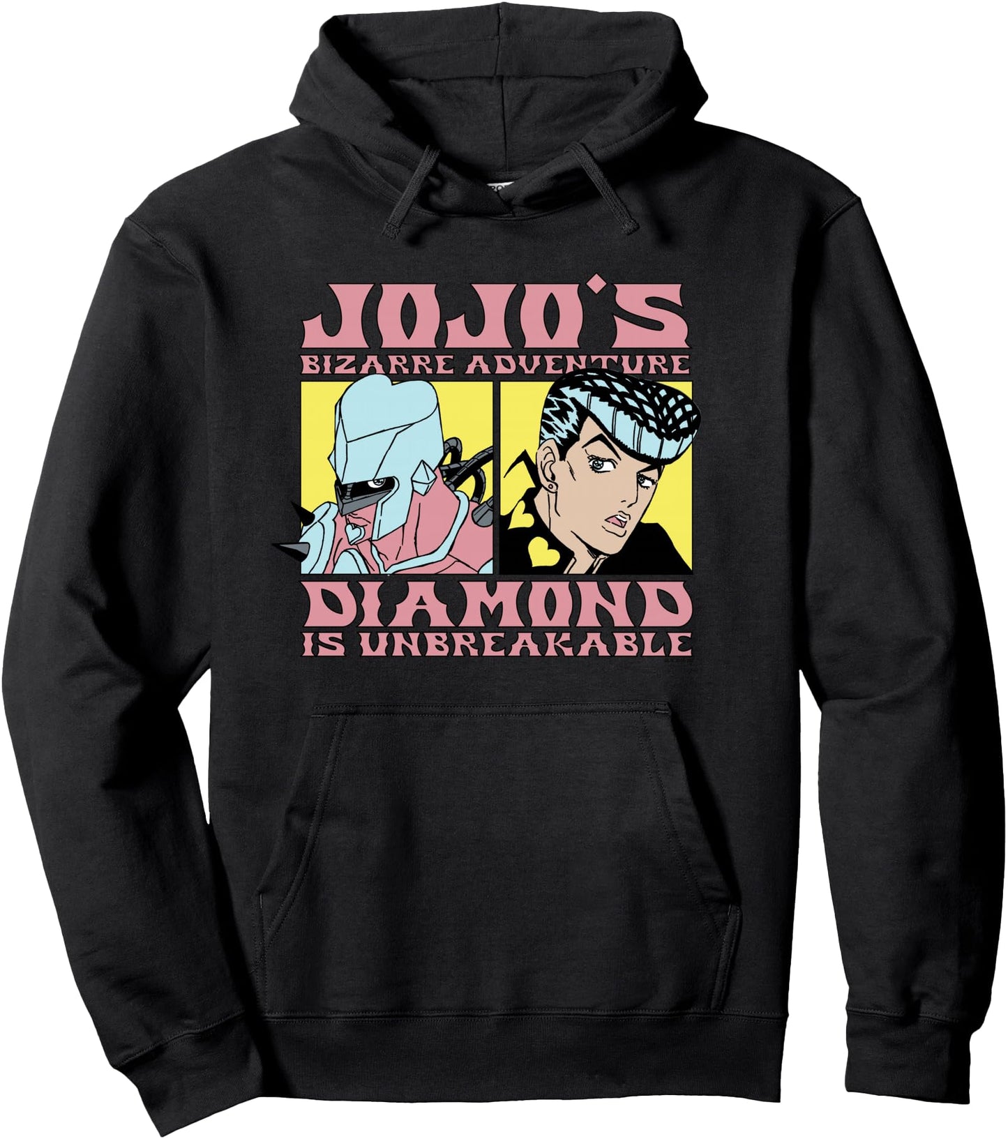 JoJo Part 4 Josuke And Shining Crazy Diamond Drawing Anime Pullover Hoodie