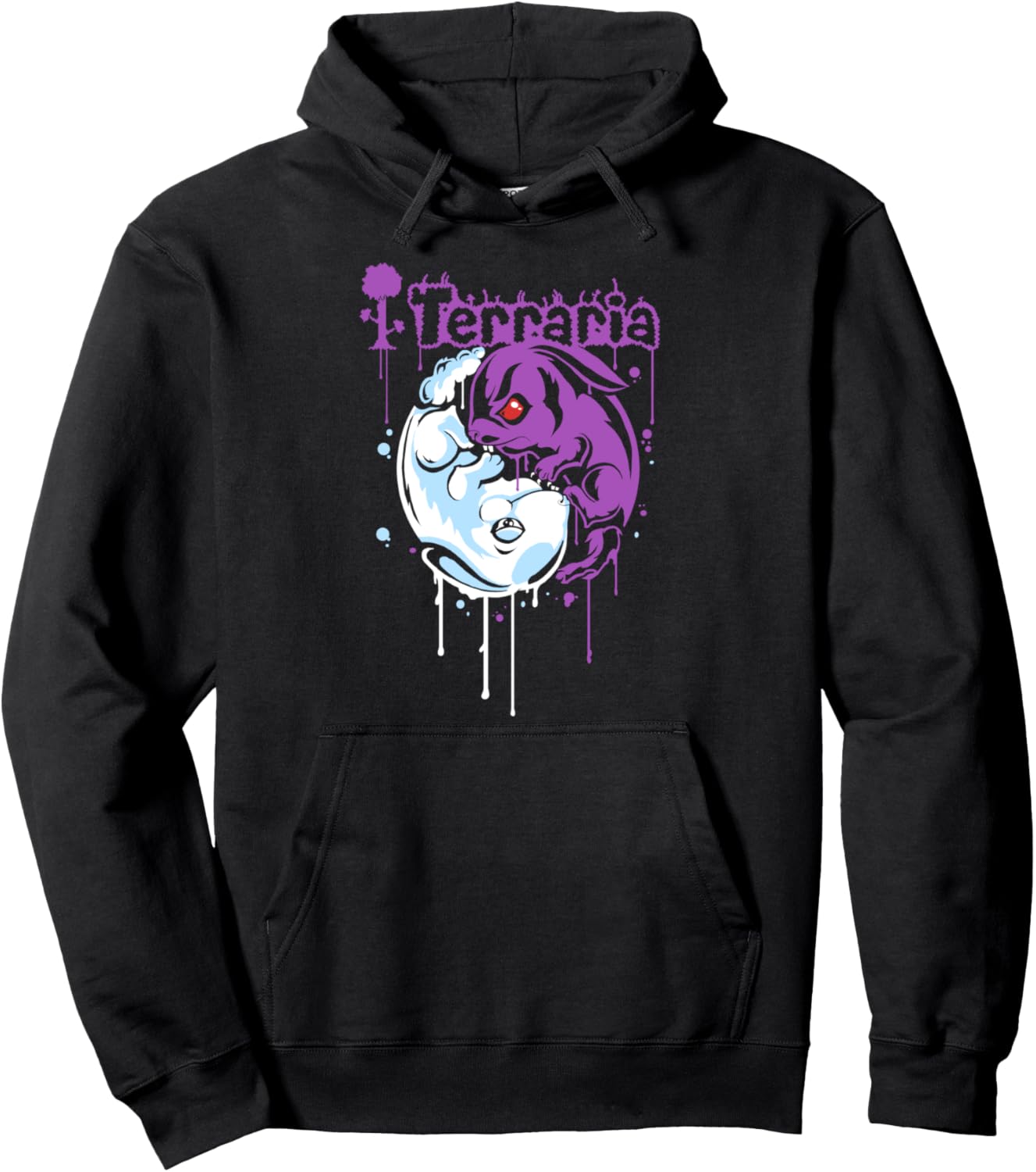 Terraria Hoodie: Yin Yang Bunnies