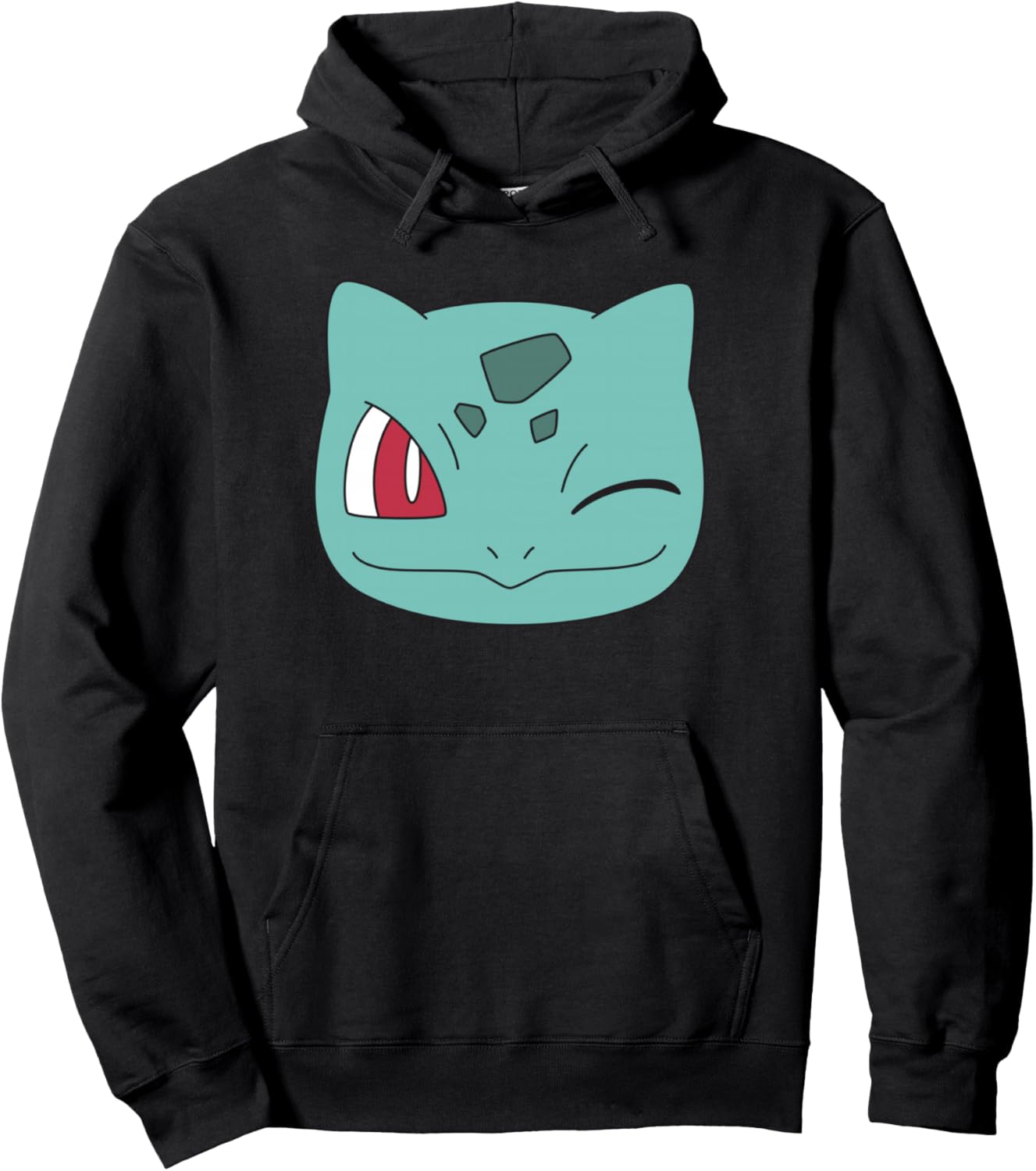 Pokémon Bulbasaur Big Face Wink Pullover Hoodie