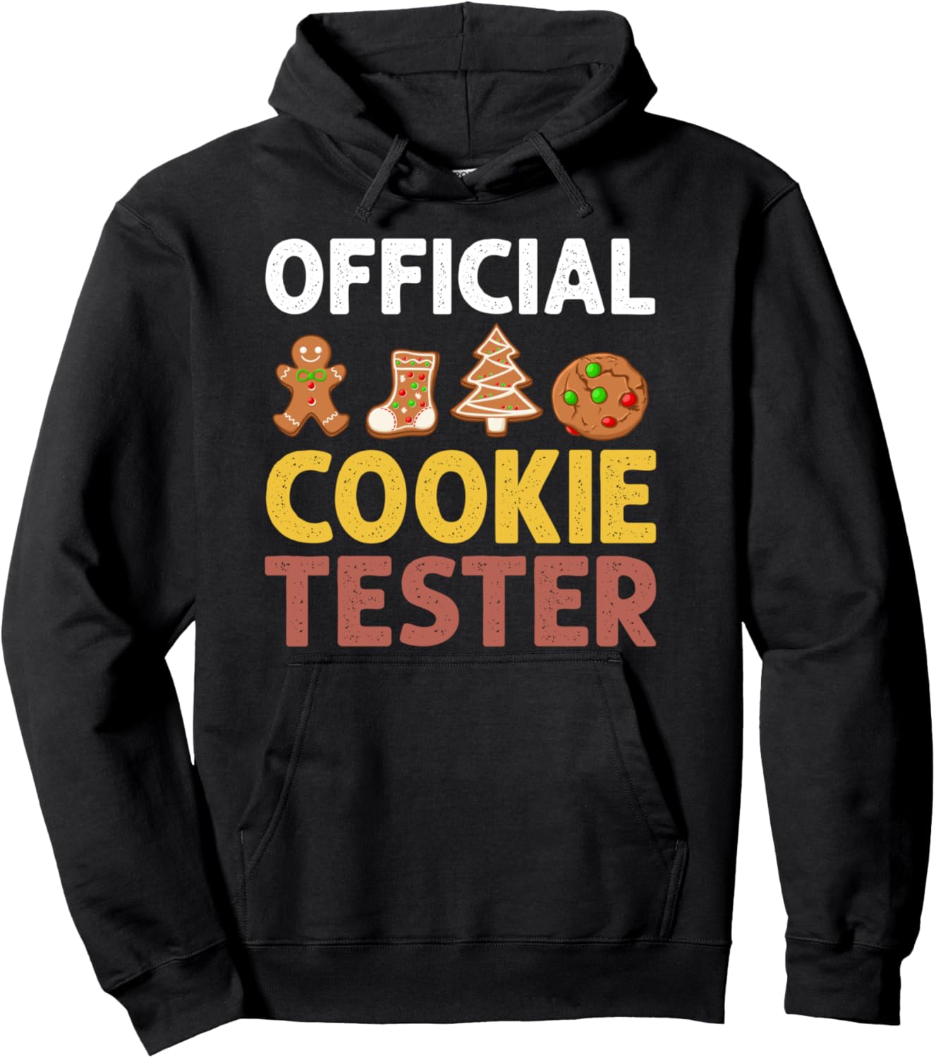 Christmas Cookies Holiday Candy Santa Xmas Pullover Hoodie