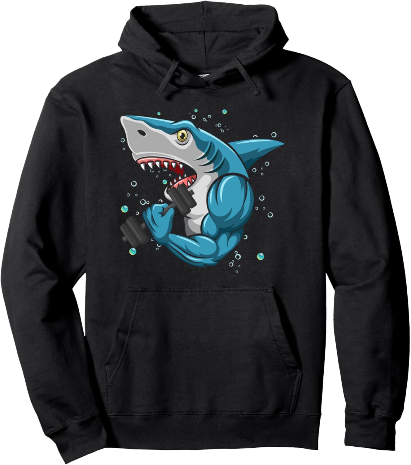 Shark Gym Powerlifting Weightlifting Bodybuilding Pullover Hoodie