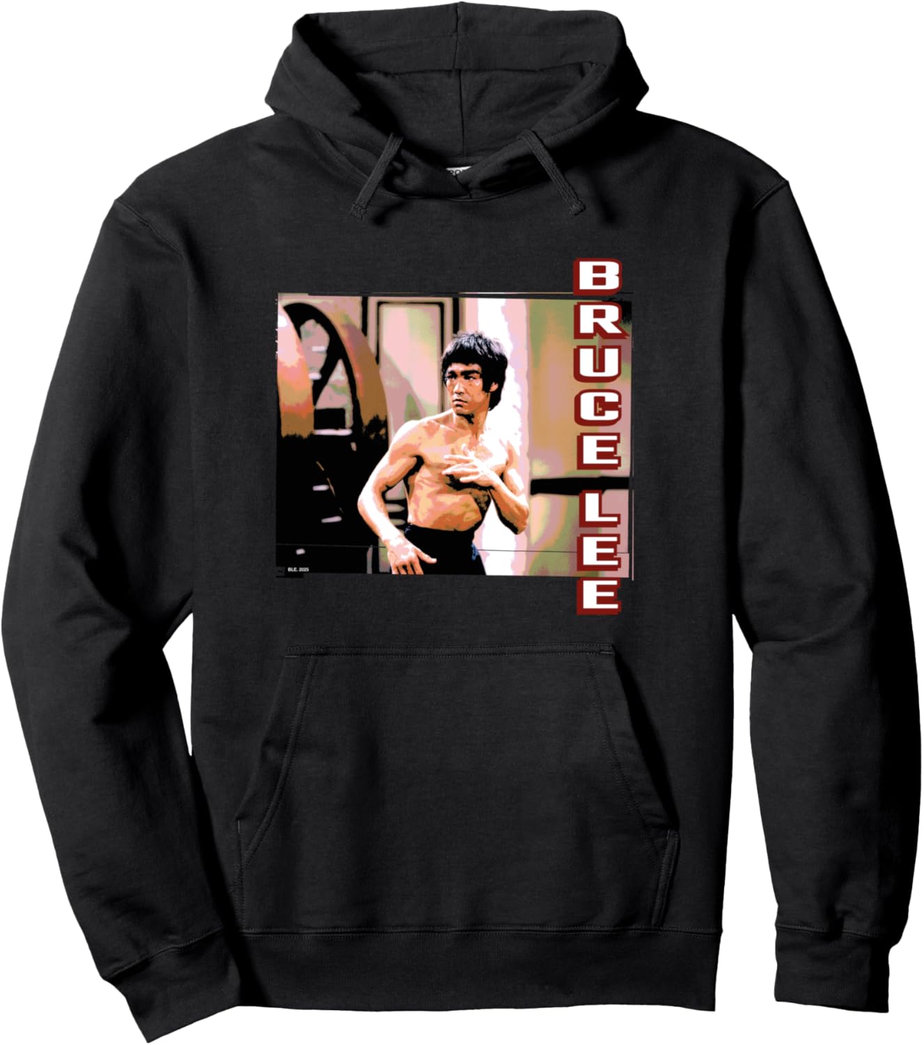 Bruce Lee Retro Enter The Dragon Photo Pullover Hoodie