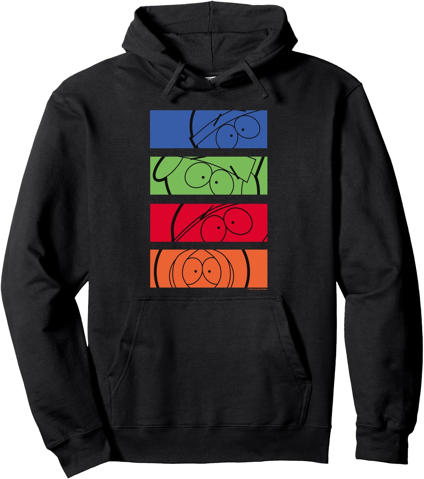 South Park Stan Kyle Cartman & Kenny Colour Pop Art Pullover Hoodie