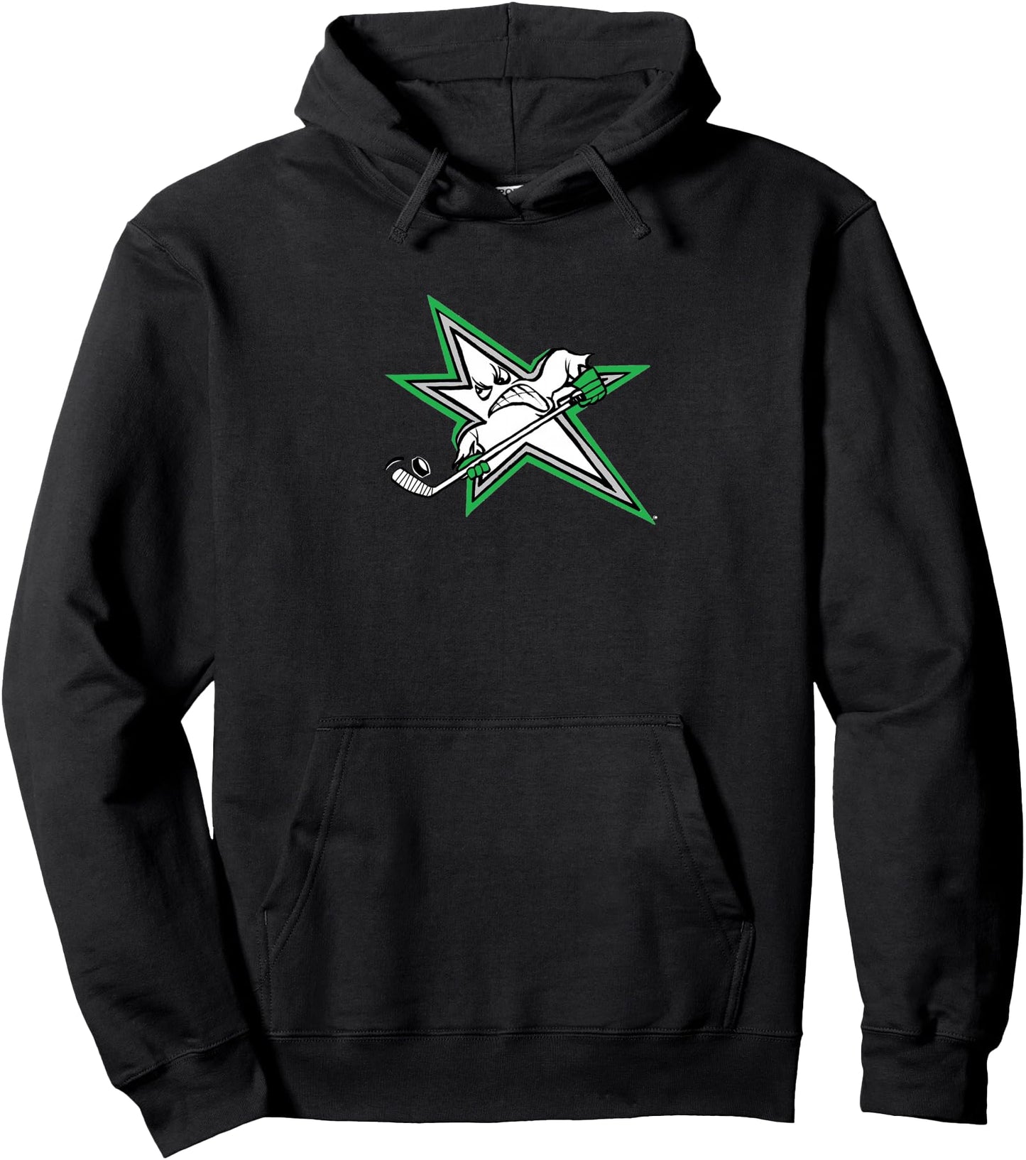 Ice Stars Hockey Star Logo Pullover Hoodie