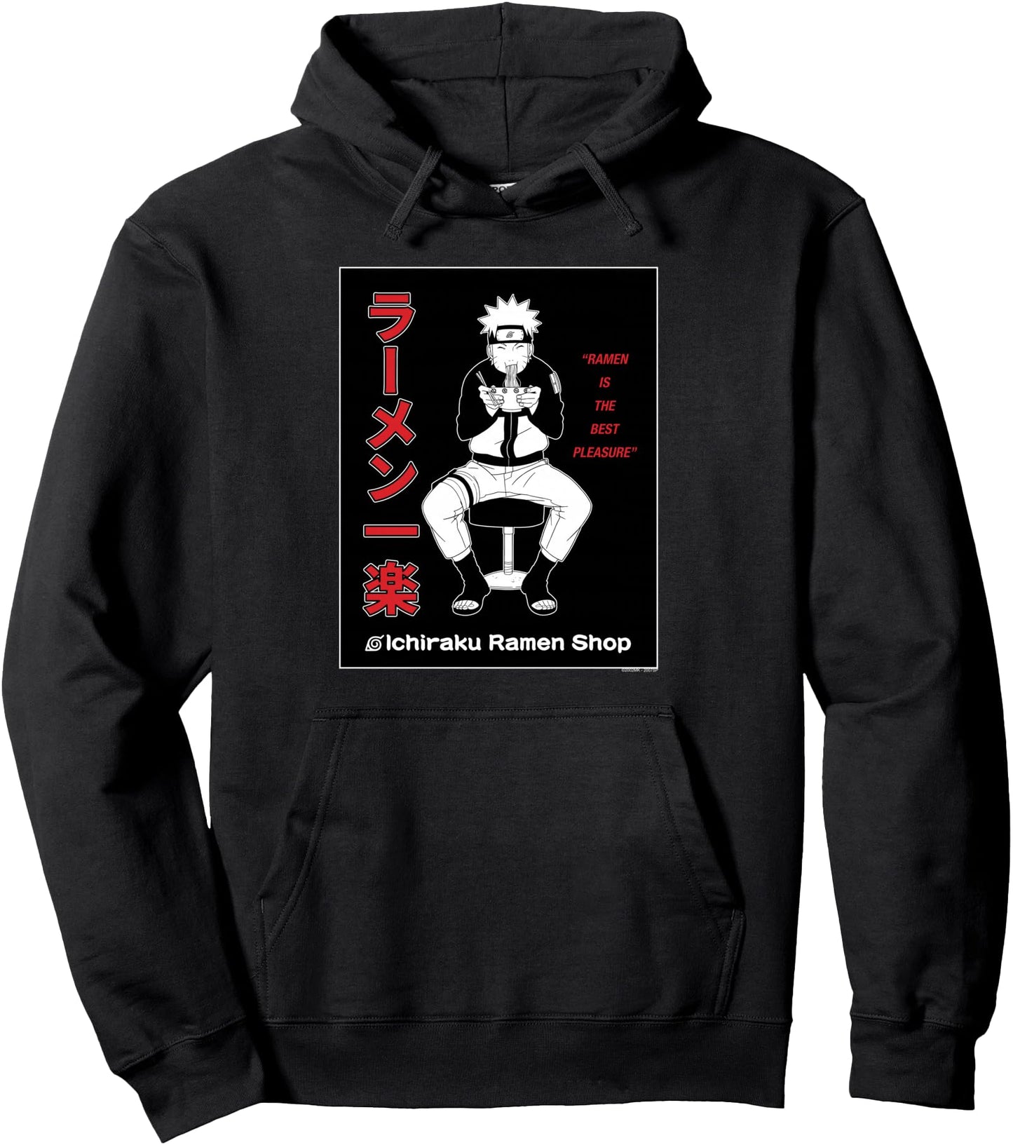 Naruto Shippuden Ichiraku Ramen Shop Best Pleasure Anime Pullover Hoodie