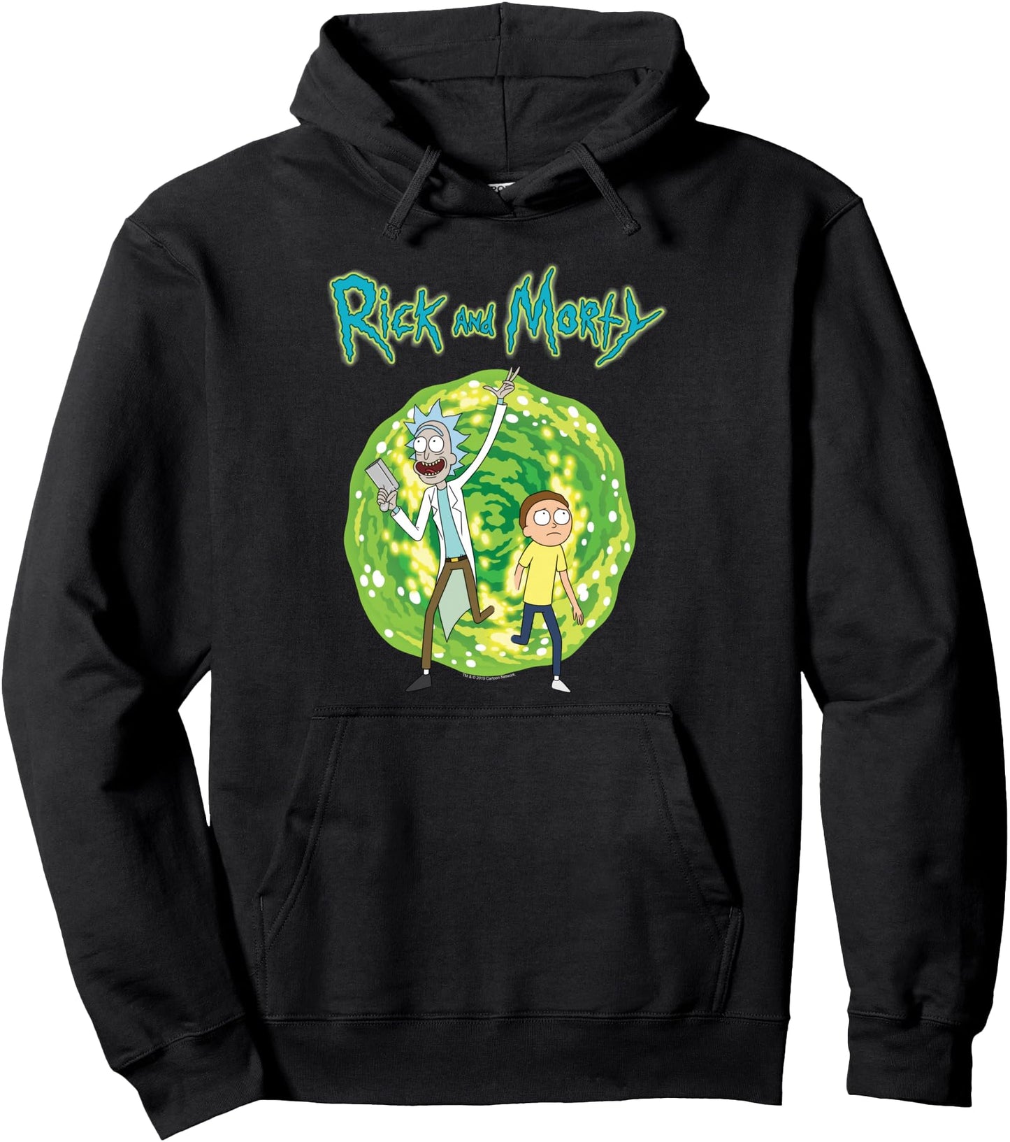 Rick and Morty Dimension Portal Pullover Hoodie