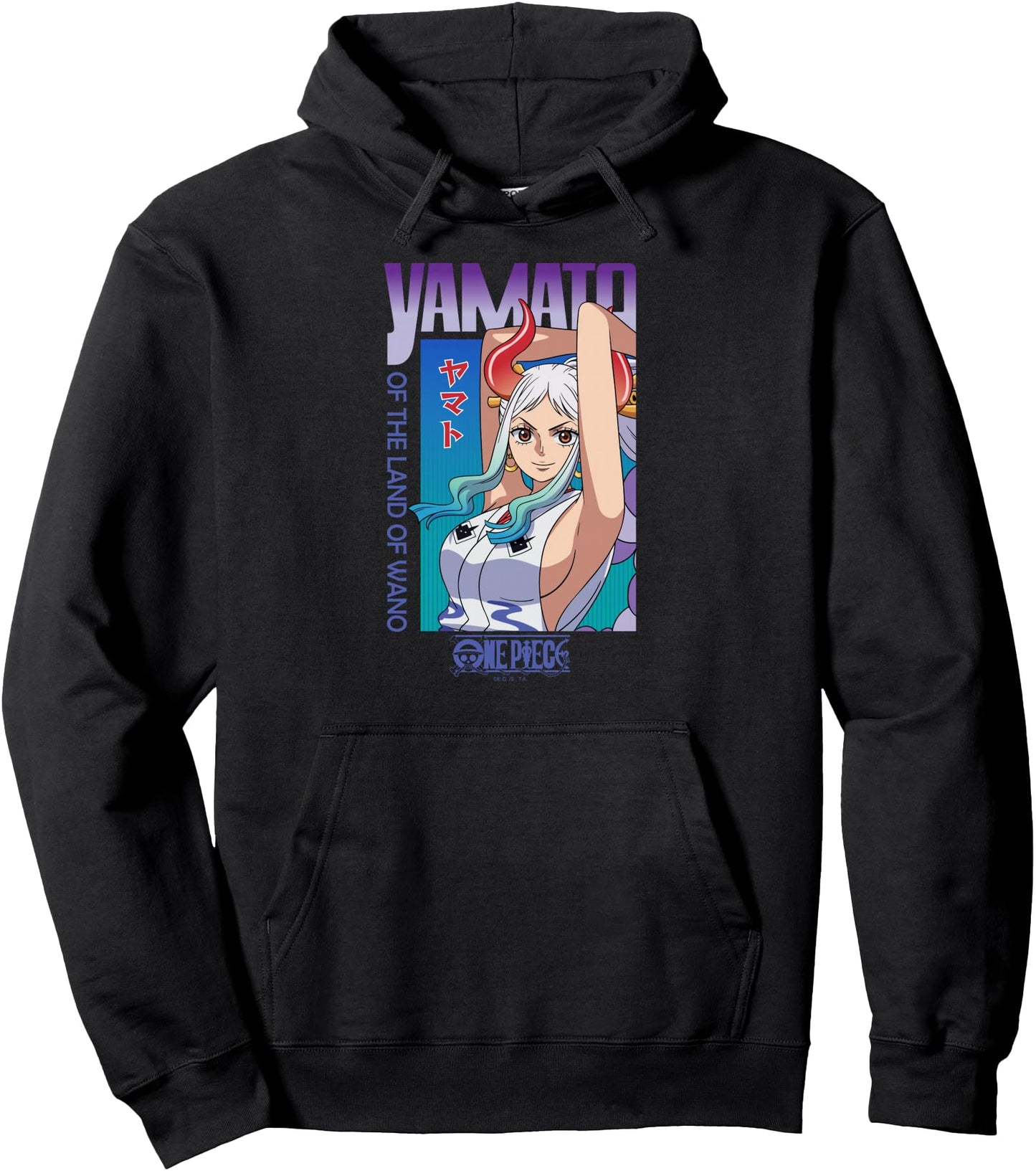 One Piece Anime Yamato of the Land of Wano Pullover Hoodie