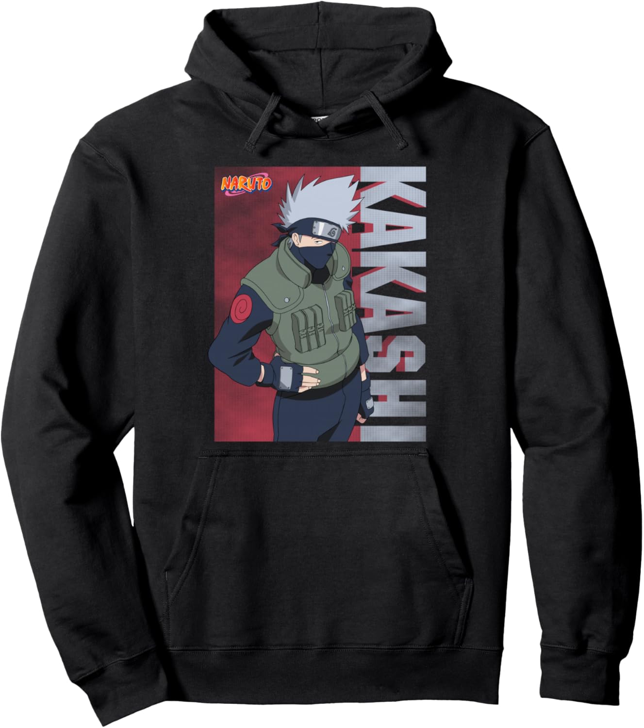 Naruto Shippuden Classic Kakashi Pullover Hoodie