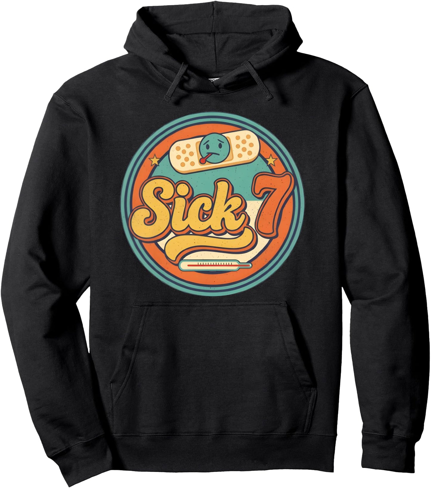 Sick of Hearing Six Seven Wordplay Funny Meme Pullover Hoodie