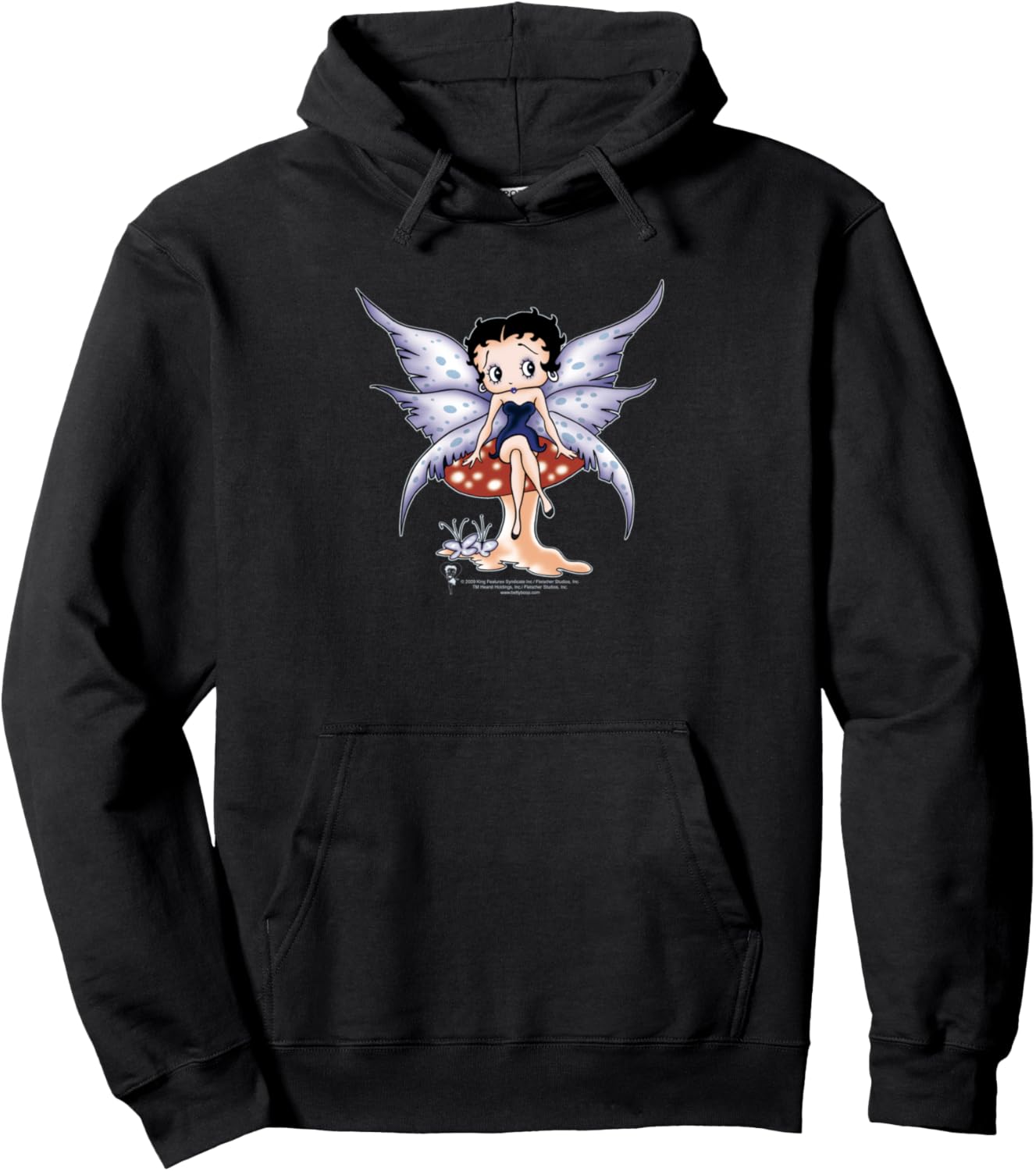 Betty Boop Mushroom Fairy Pullover Hoodie