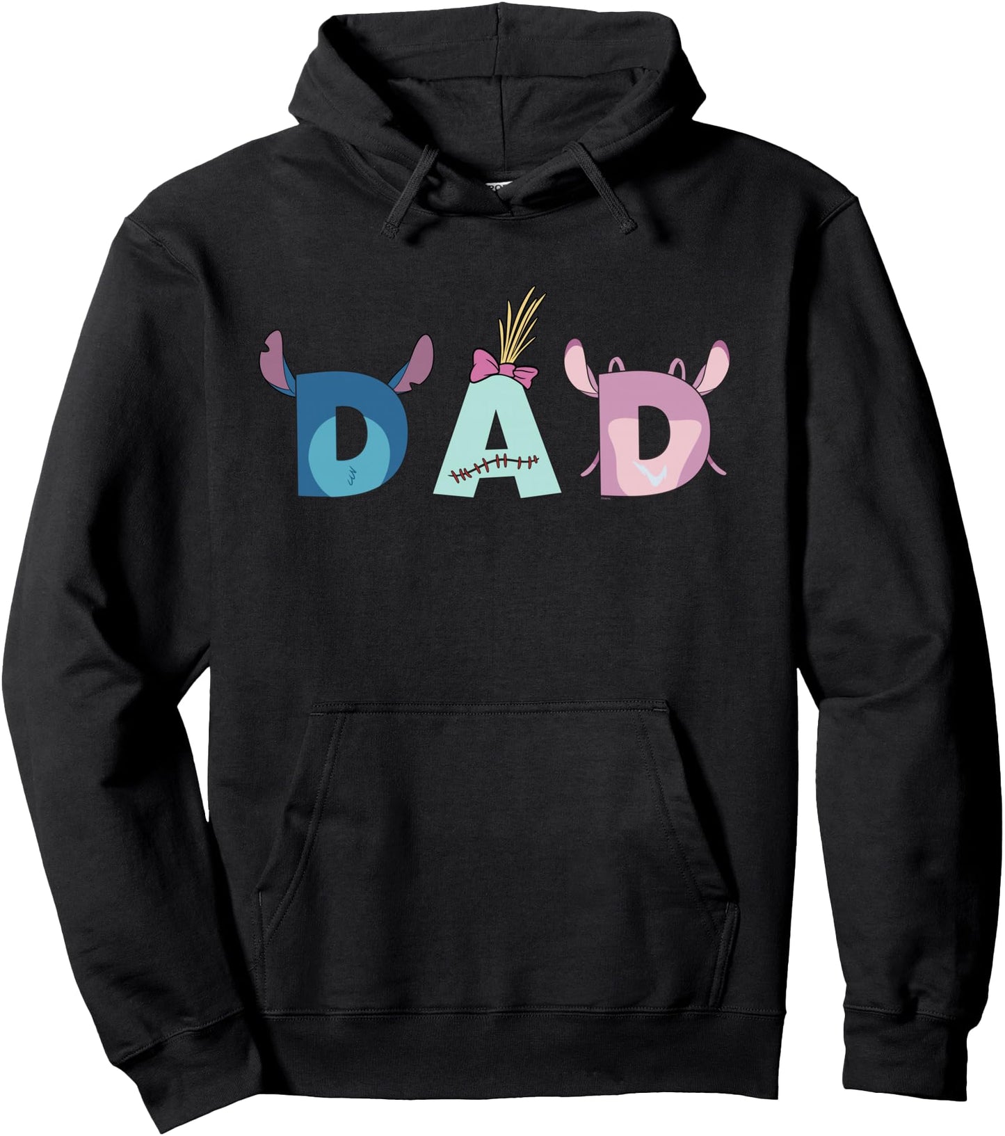 Disney Lilo & Stitch Dad Father's Day Birthday Family Trip Pullover Hoodie