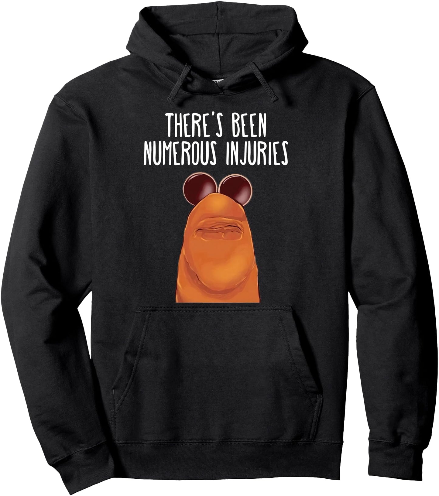 There's Been Numerous Injuries Marcus The Worm Pullover Hoodie