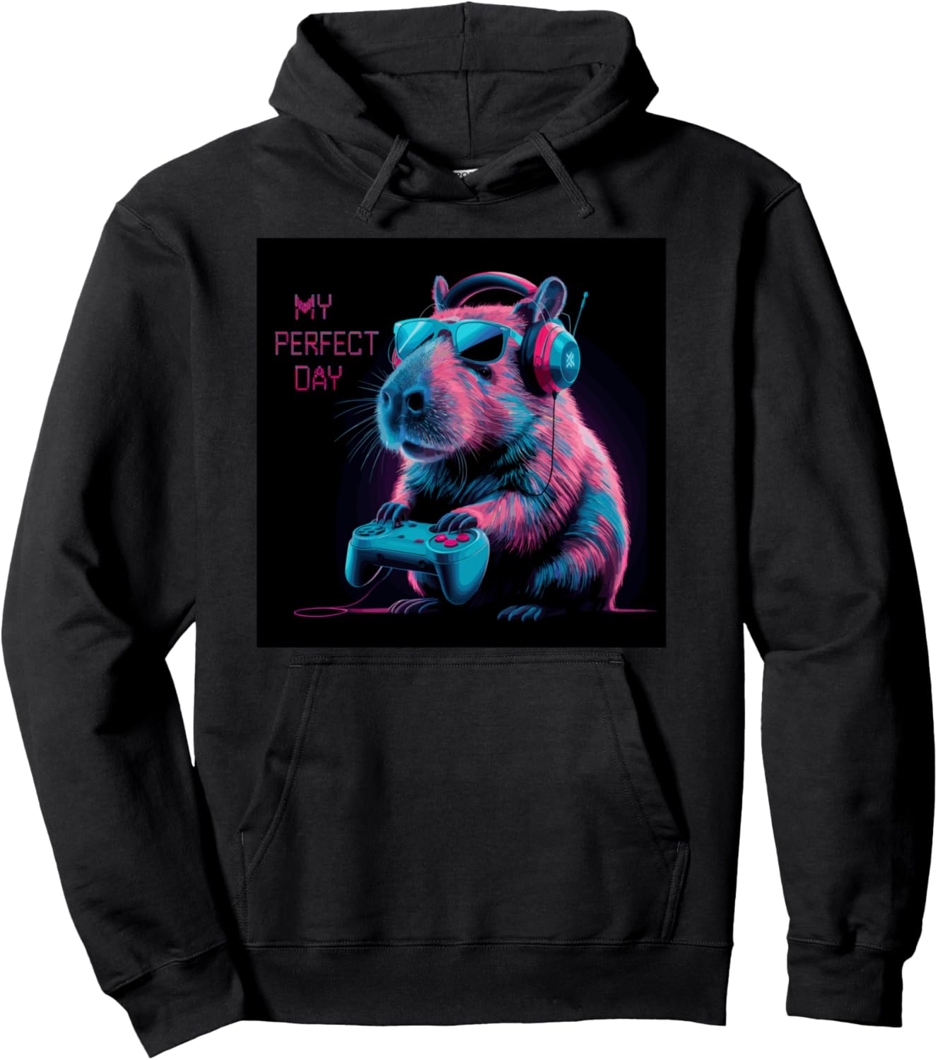 Capybara Stuff Girls Boy Capybara Costume Outfit Cappy Barra Pullover Hoodie