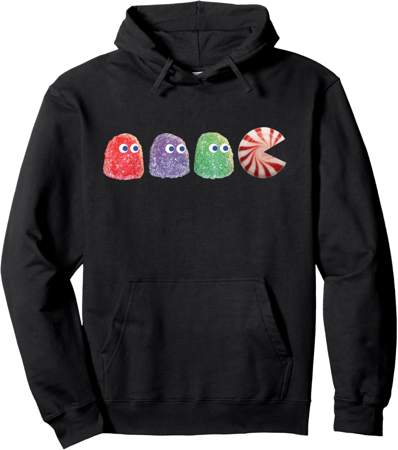 Christmas Candy Pullover Hoodie