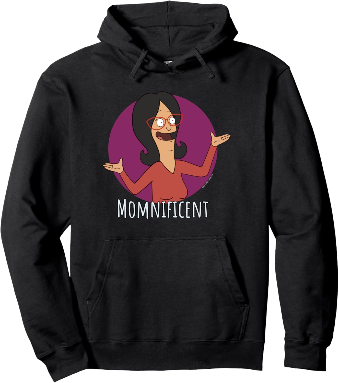 Bob's Burgers Linda Momnificent Portrait Pullover Hoodie