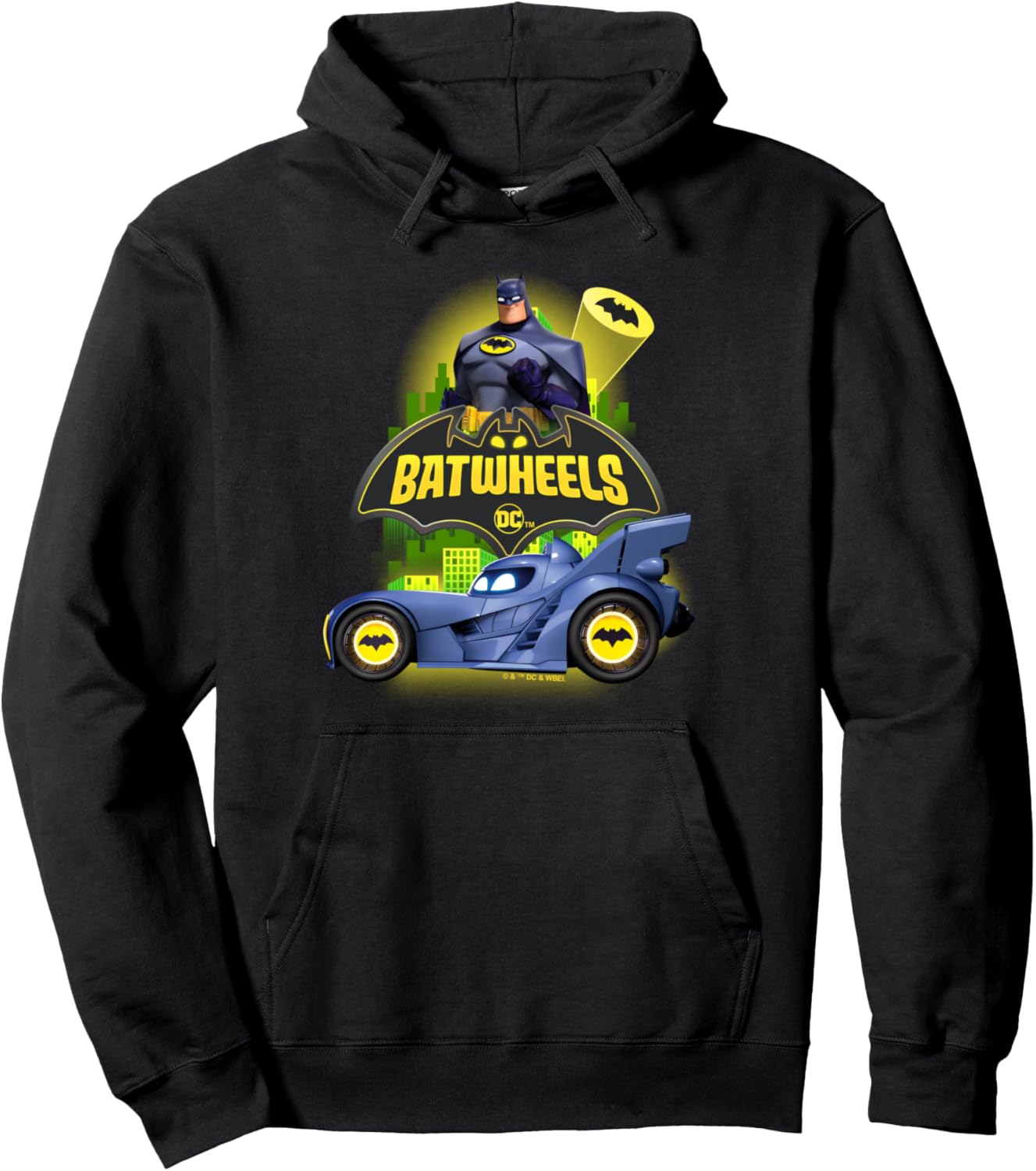 Batman Batwheels The Bat and His Wheels Pullover Hoodie