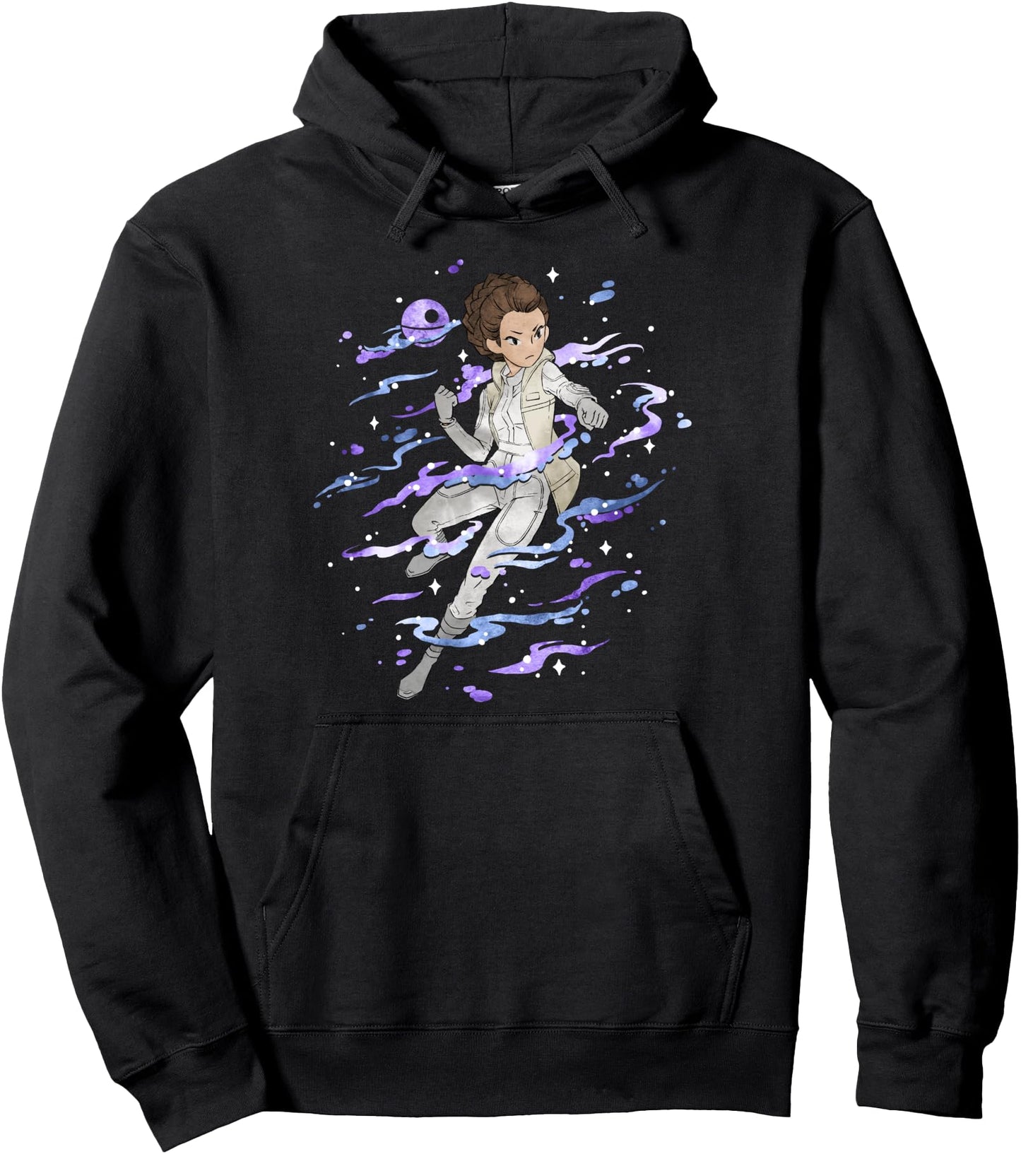 Star Wars: The Empire Strikes Back Princess Leia Anime Pullover Hoodie