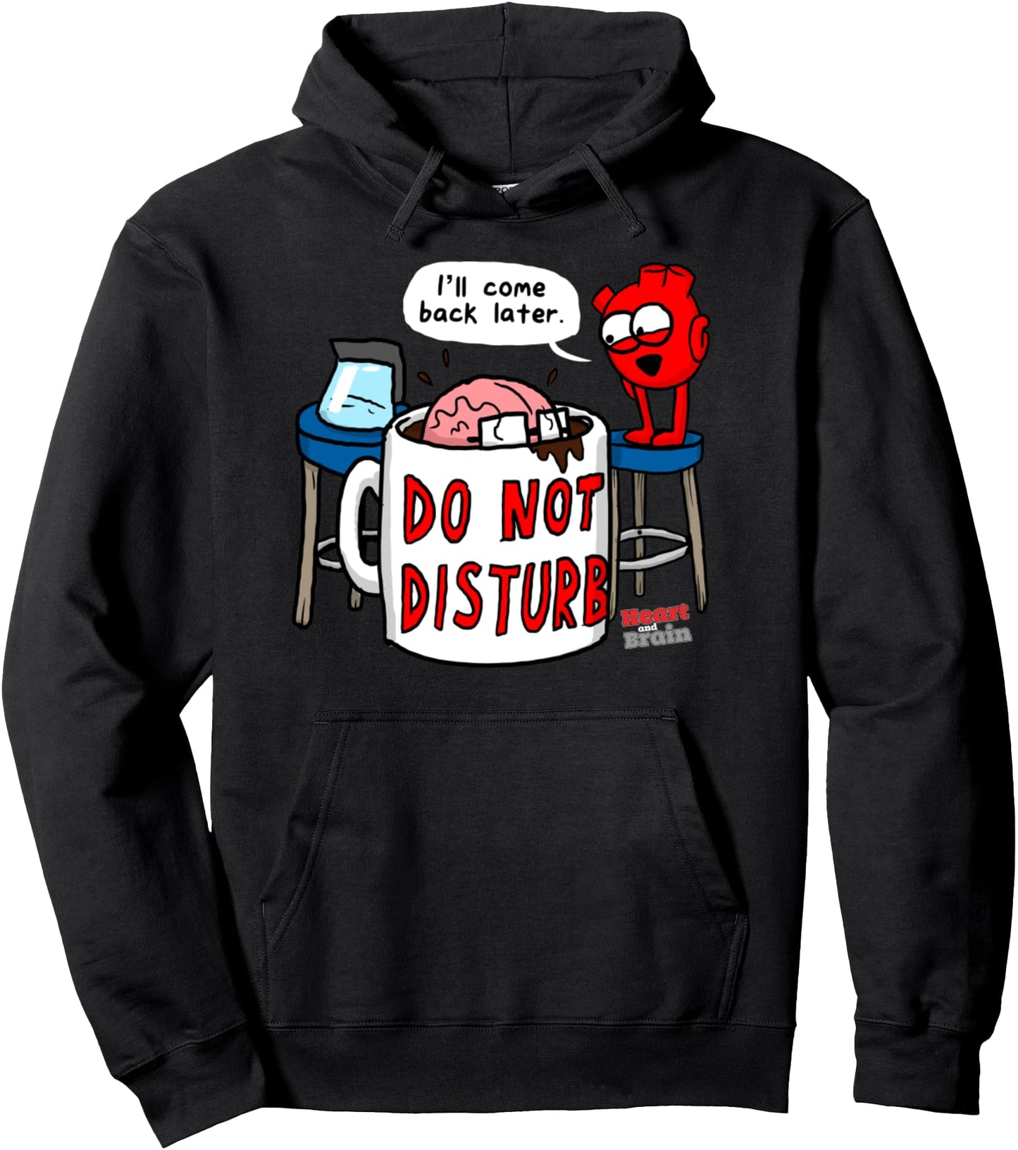 Vintage Do Not Disturb Funny Awkward Yeti Pullover Hoodie