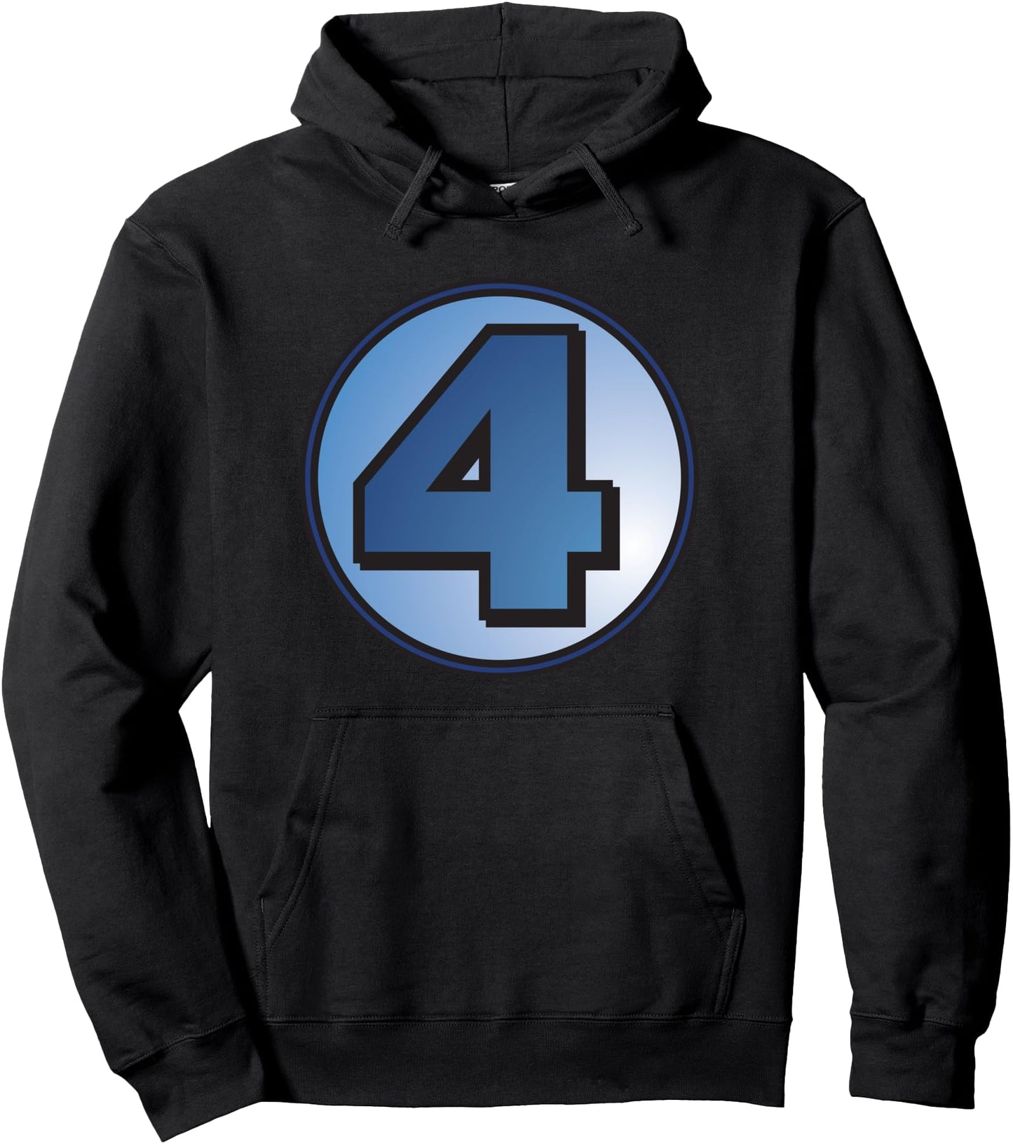 Marvel Fantastic Four Super Hero Logo Costume Hoodie Pullover Hoodie