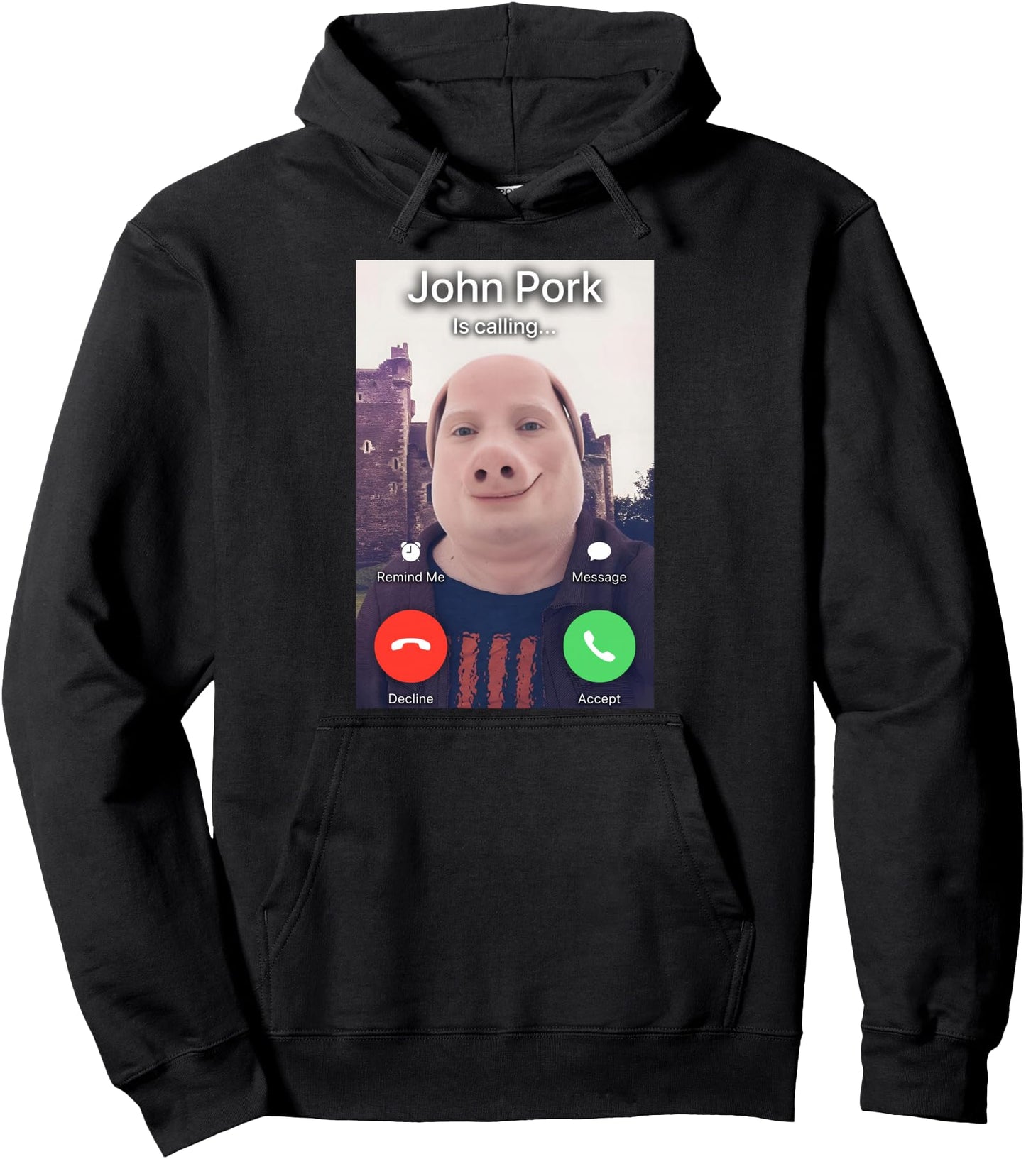 John Pork Is Calling Pullover Hoodie