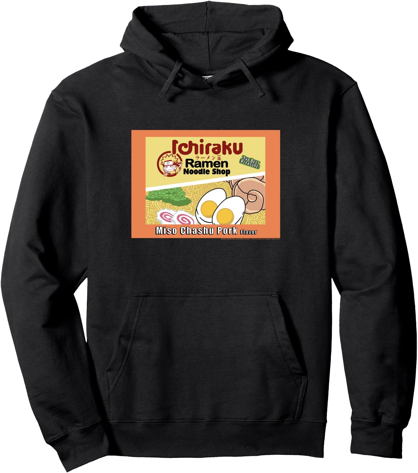 Naruto Shippuden Ichiraku Ramen Package Anime Pullover Hoodie