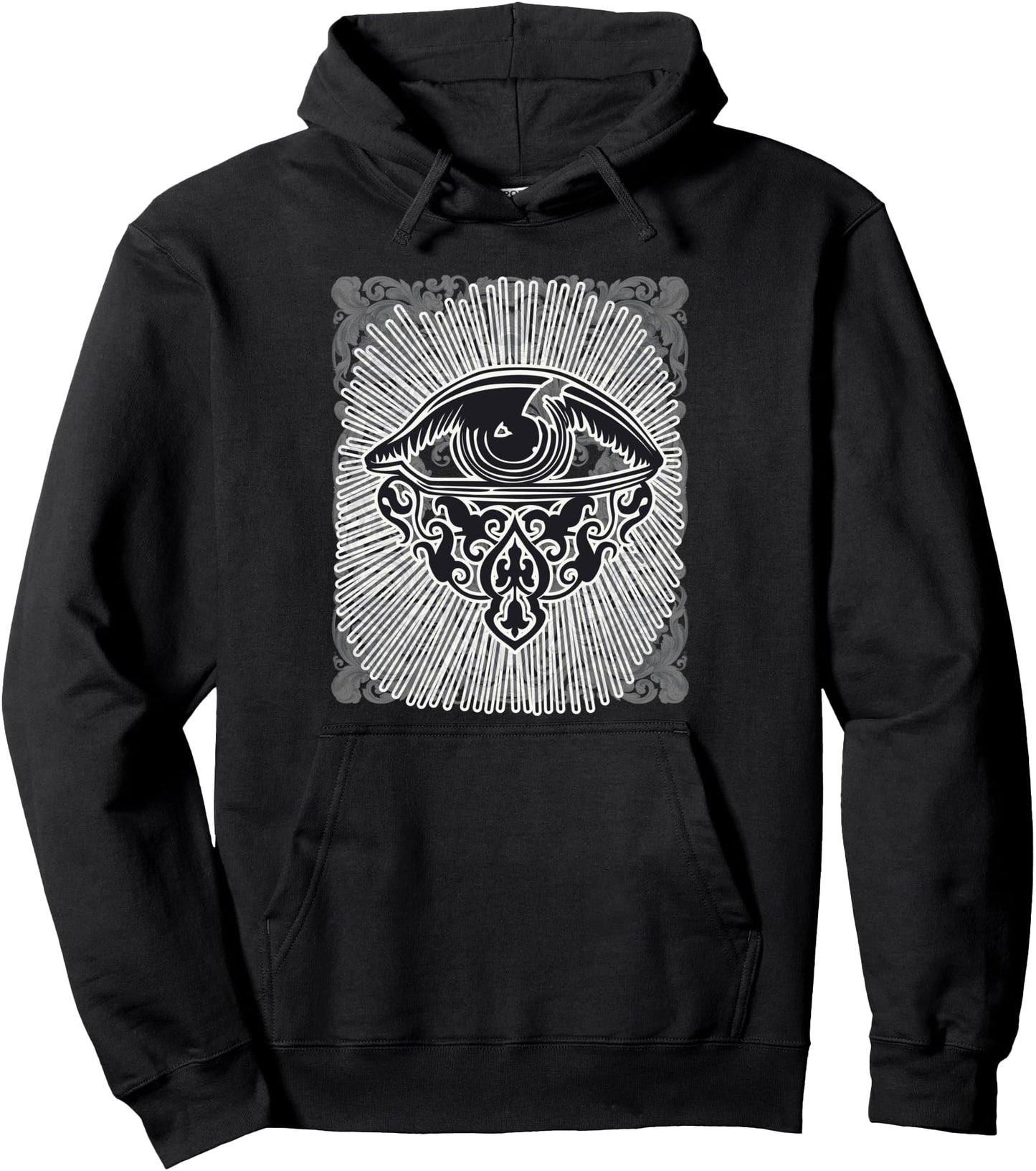 Vaporwave Aesthetic Retro 80s 90s Baroque Eye Japanese Art Pullover Hoodie