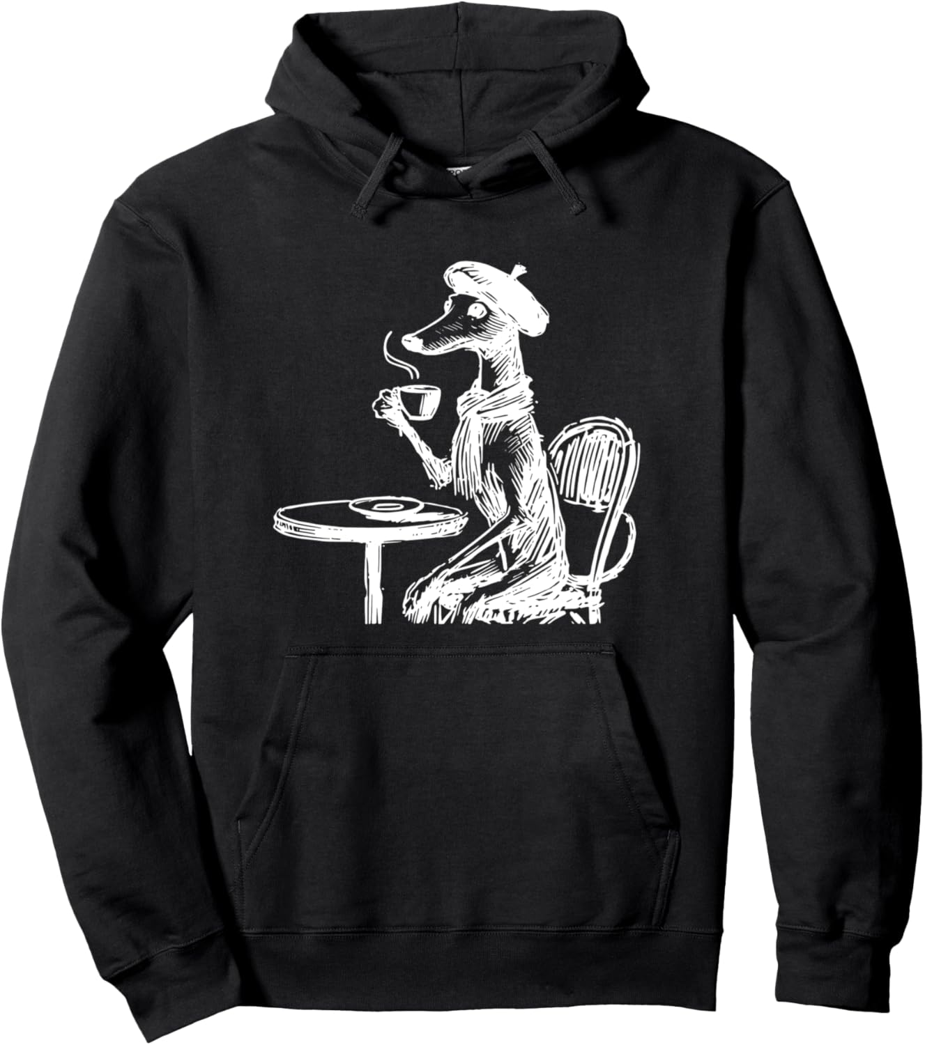 greyhound whippet Pullover Hoodie