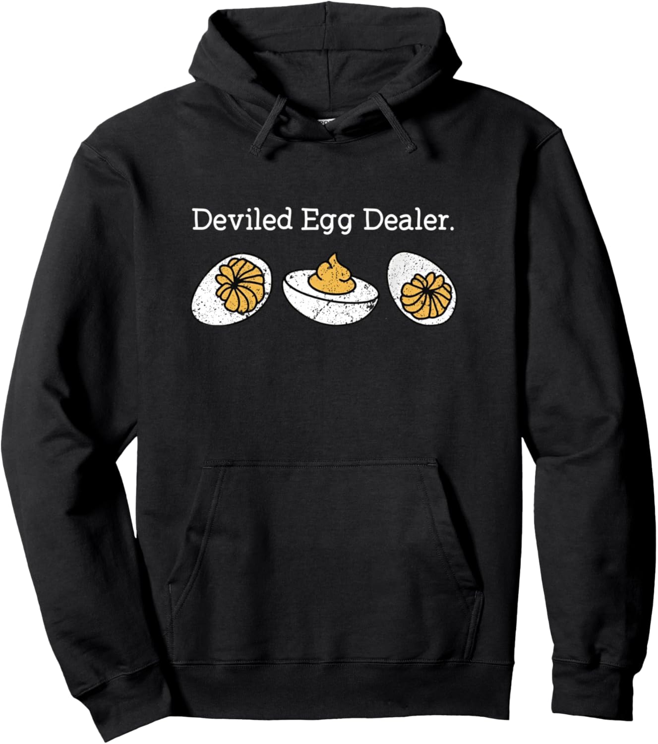 Funny Deviled Egg Dealer Thanksgiving Pullover Hoodie