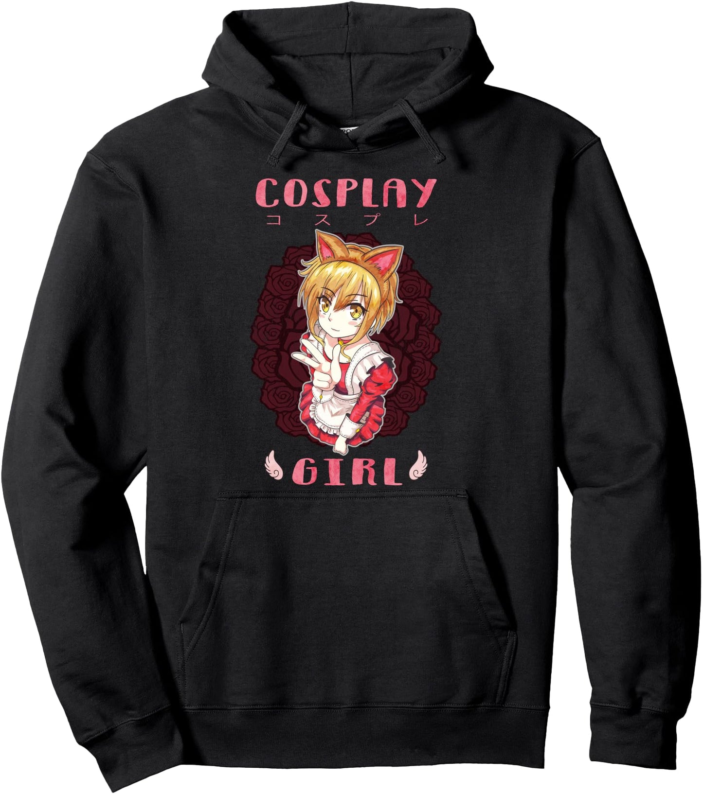 Cosplay Anime Girl Pullover Hoodie
