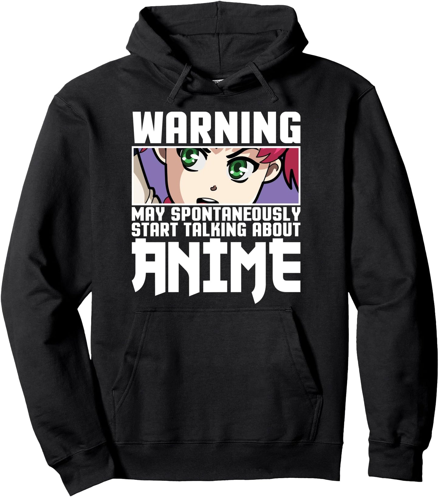 Anime, Girls Women, Funny Quote, Saying, Manga, Anime Lover Pullover Hoodie
