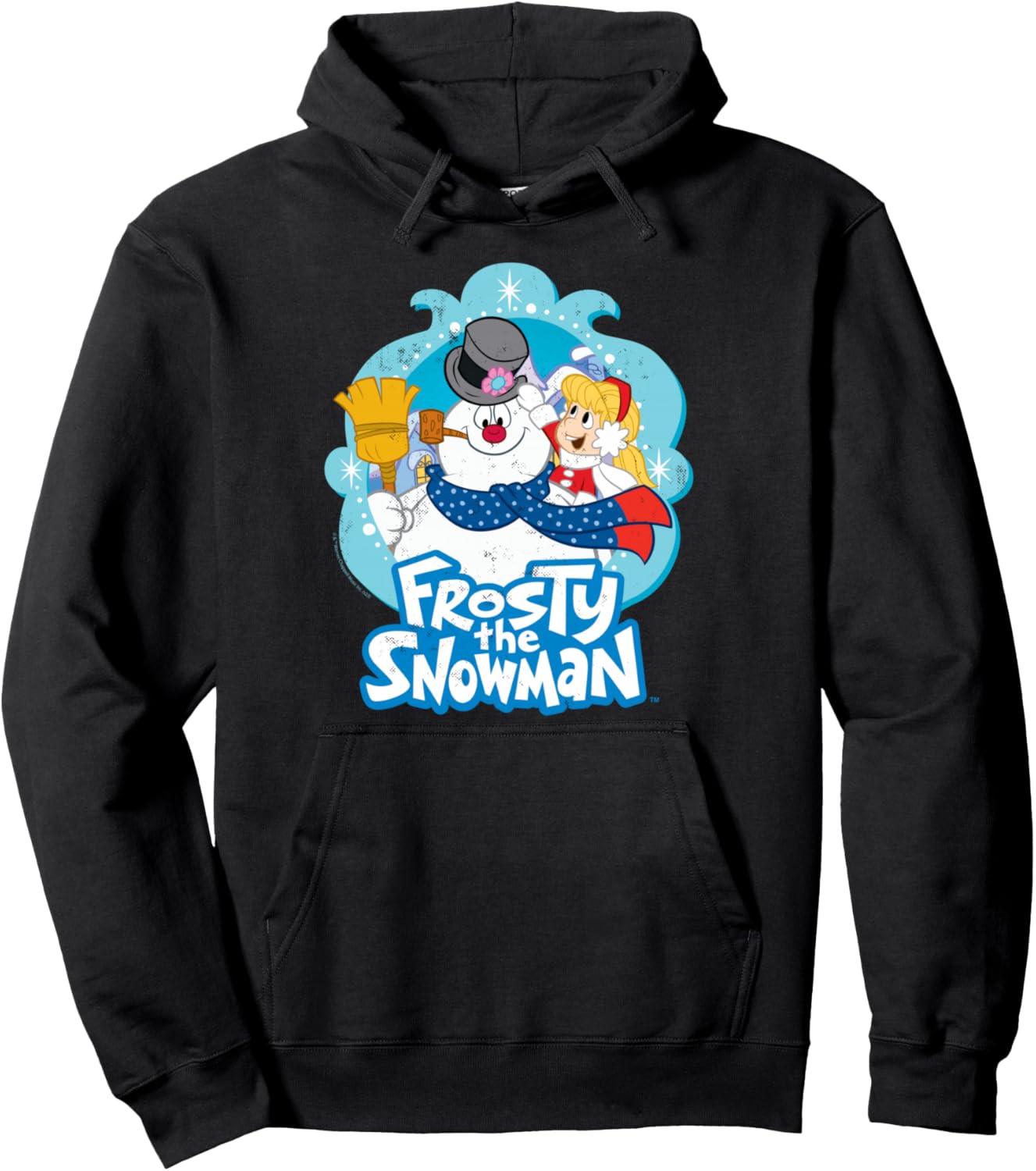 Frosty The Snowman - Frosty And Karen Pullover Hoodie