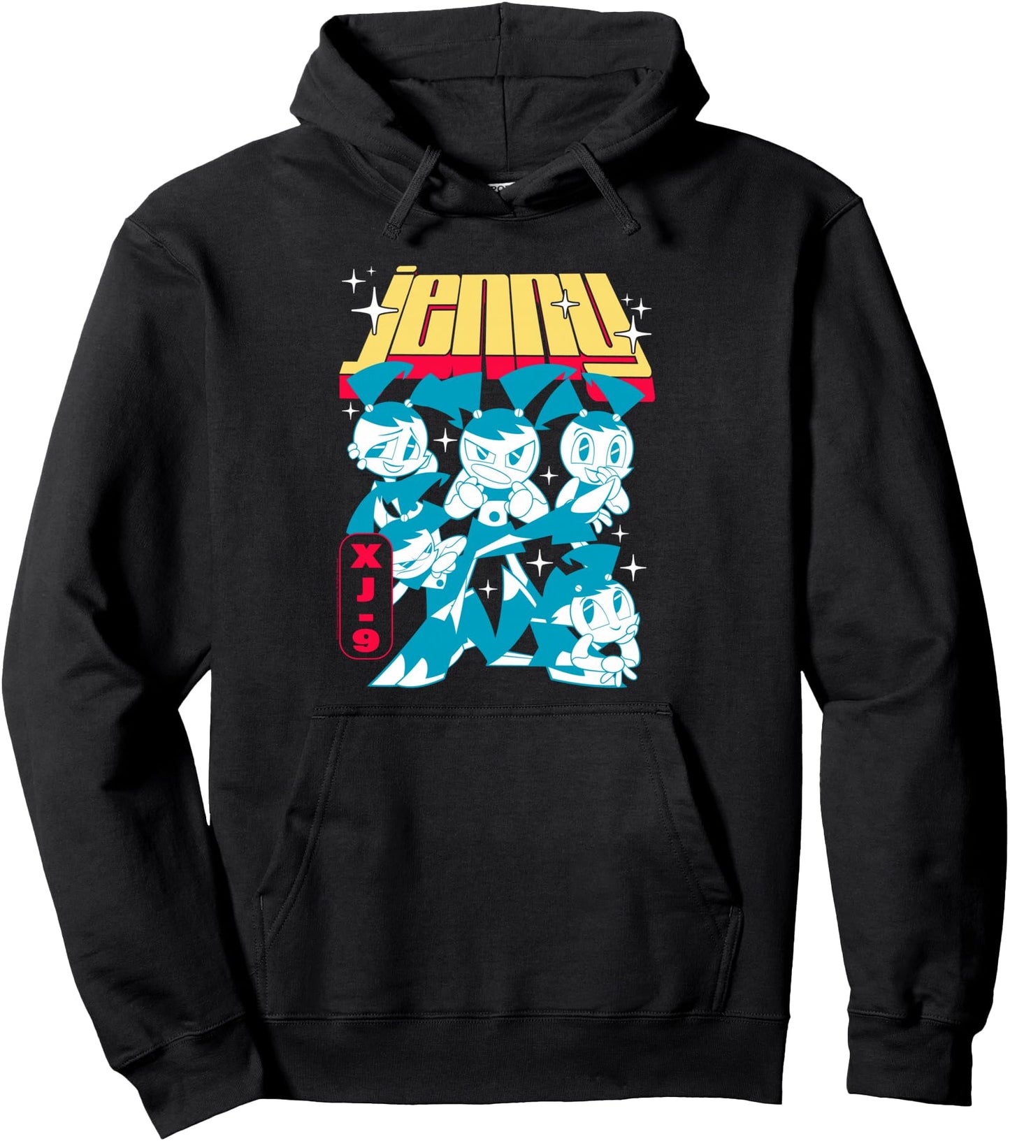 My Life as a Teenage Robot Jenny Poses Cartoon Pullover Hoodie