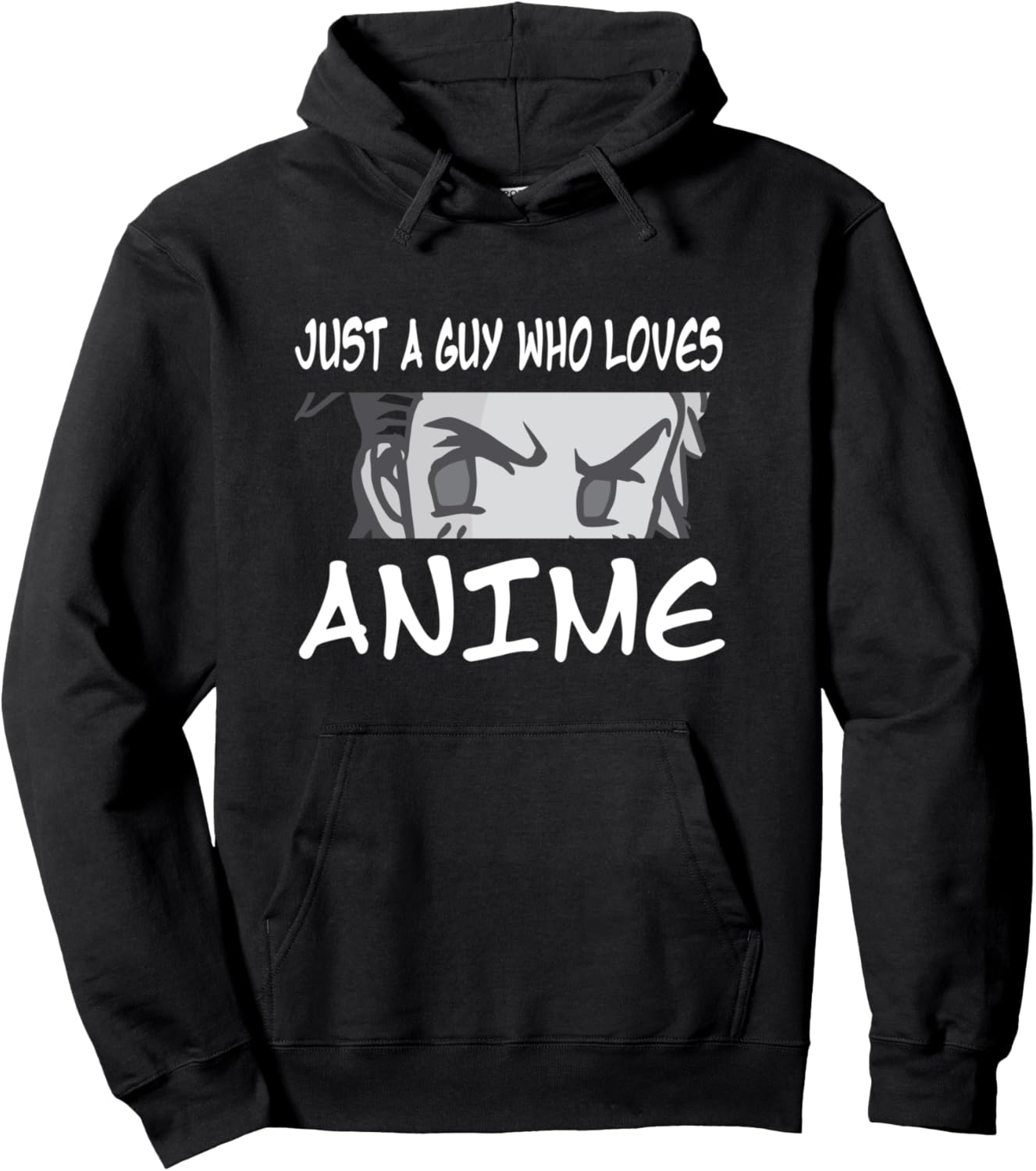 Anime for Teen Boy Just A Guy Who Loves Anime Pullover Hoodie