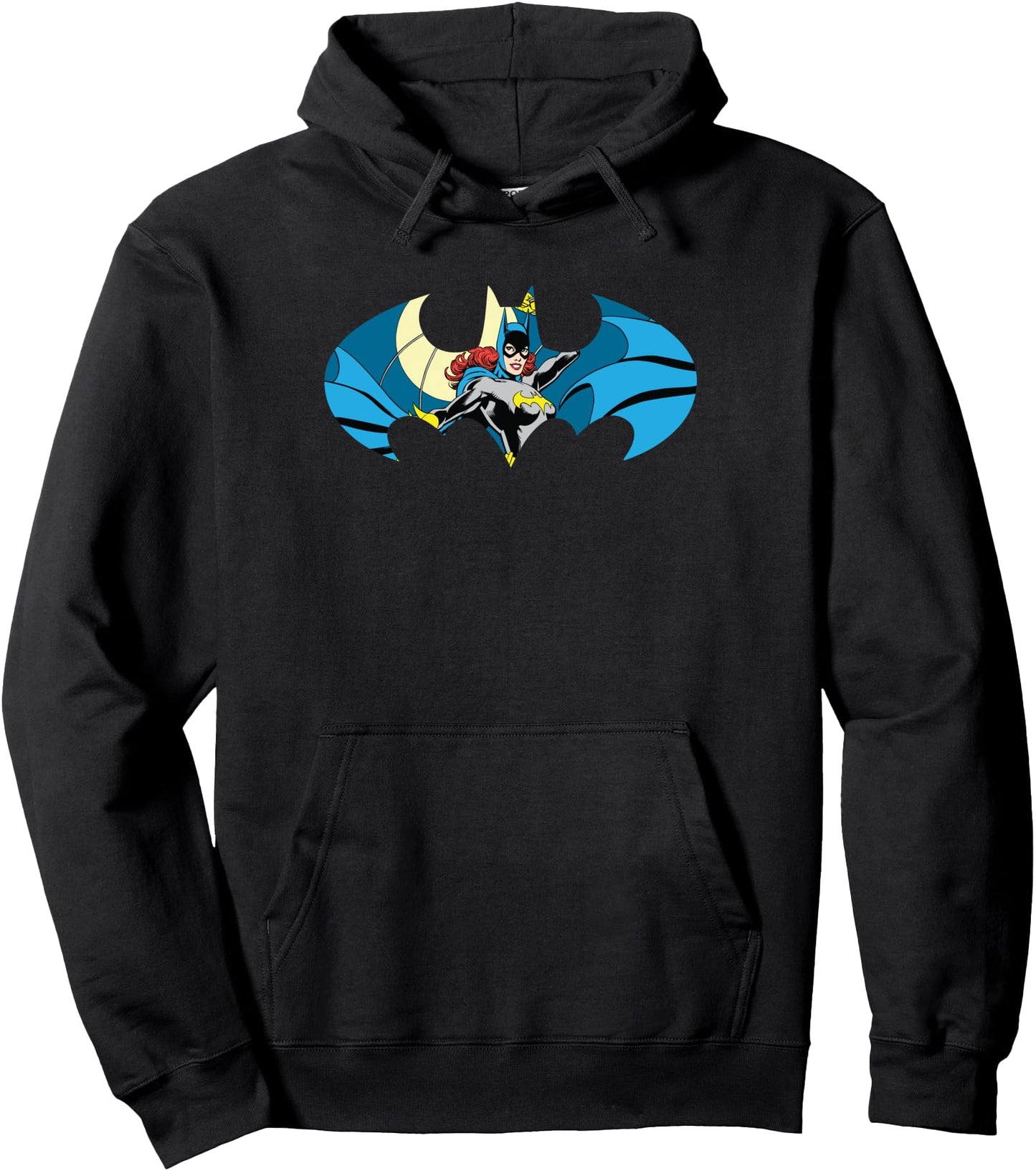 DC Batgirl Logo Character Shield Pullover Hoodie
