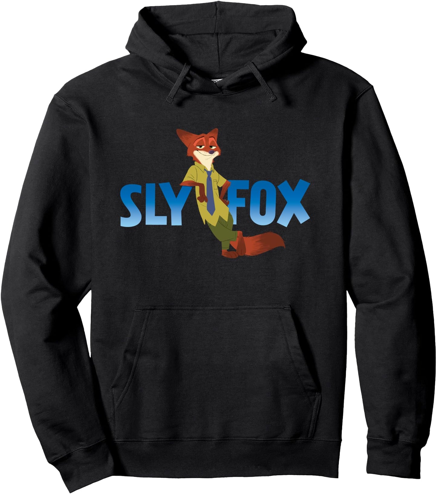 Disney Zootopia Nick Wilde Sly Fox Pullover Hoodie