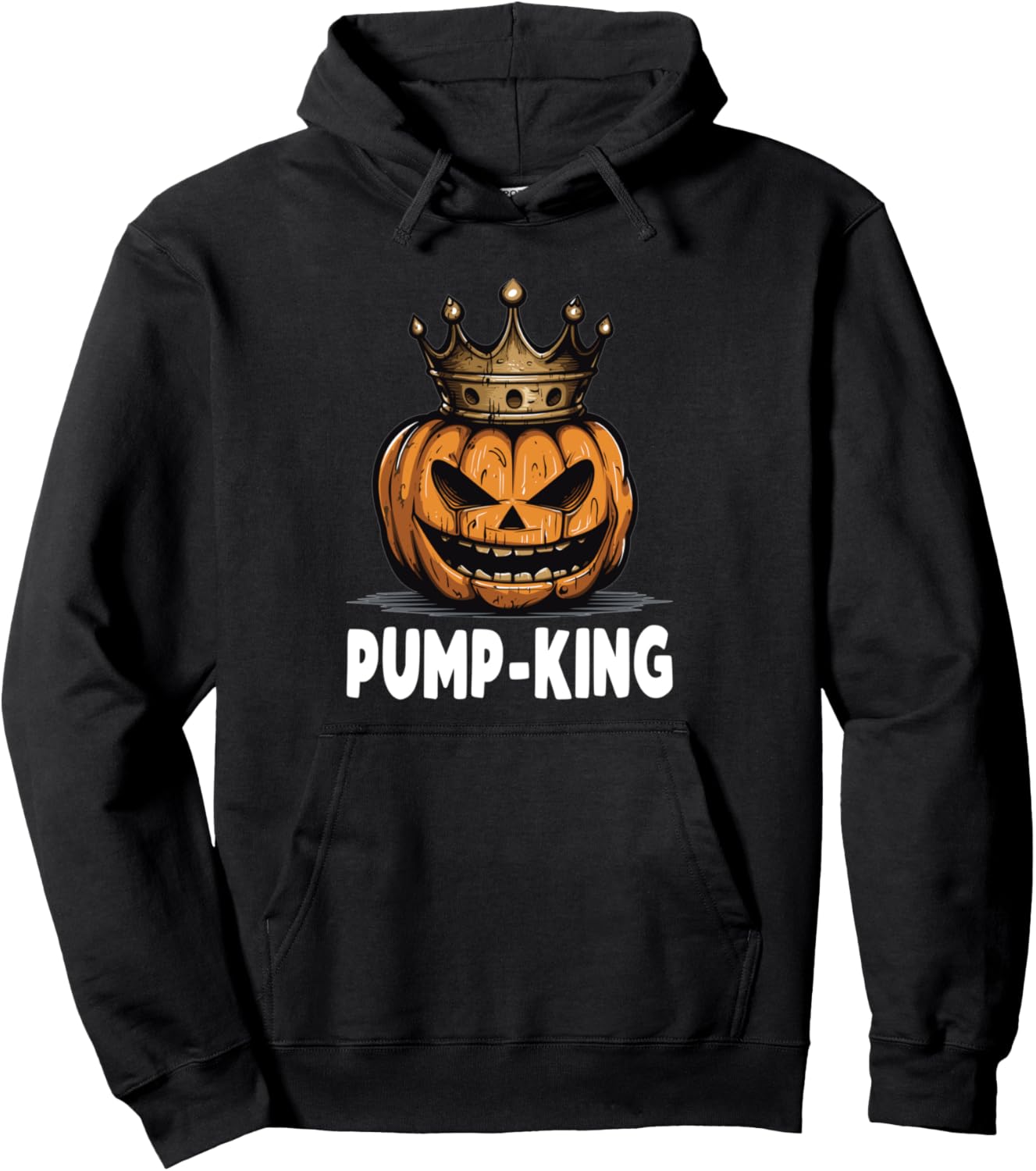 Pump King Couple Matching Halloween Outfits Pullover Hoodie