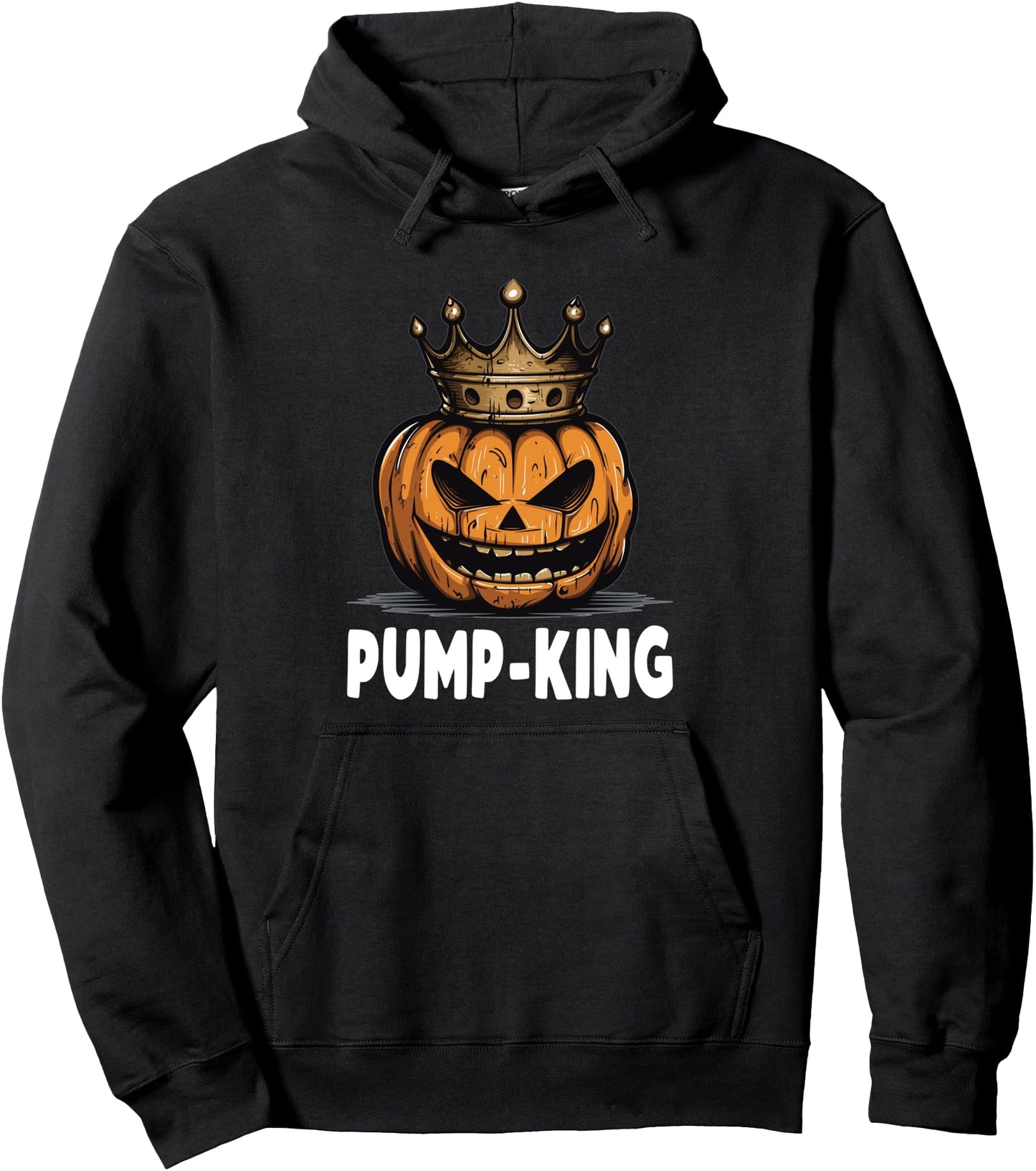 Pump King Couple Matching Halloween Outfits Pullover Hoodie