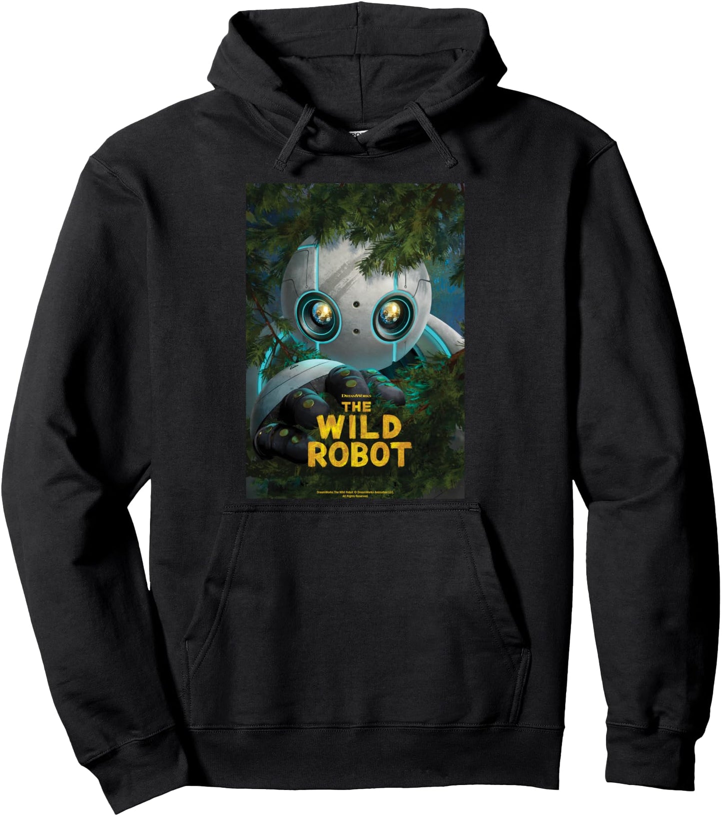 DreamWorks The Wild Robot Poster Pullover Hoodie