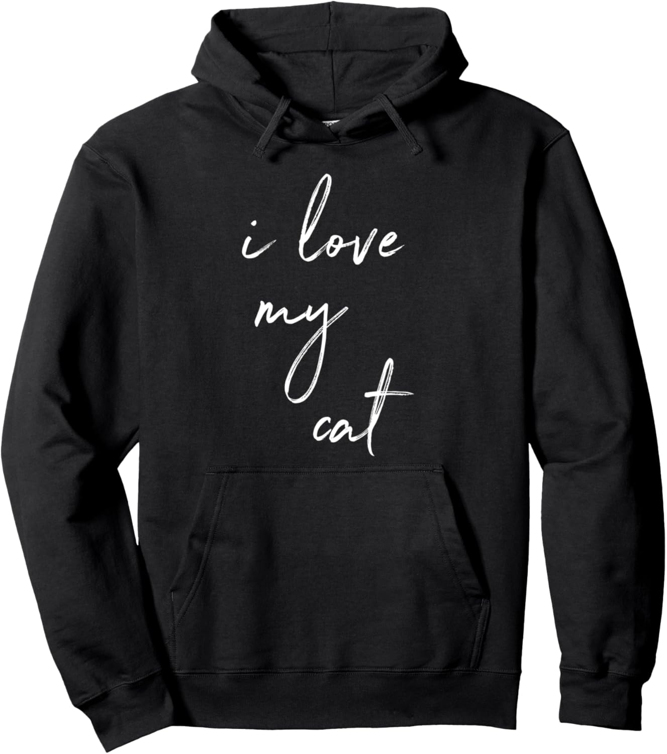 I Love My Cat Hoodie