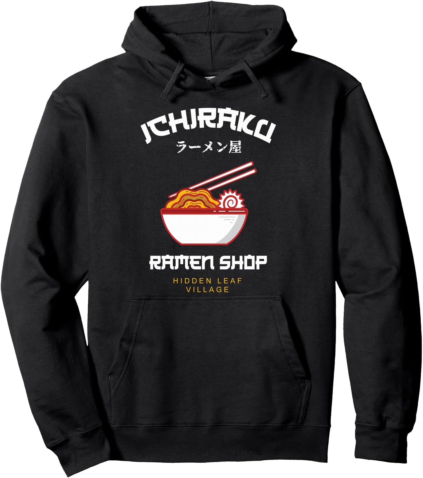 Ichiraku Ramen Shop Hidden Leaf Village Japanese Anime Pullover Hoodie