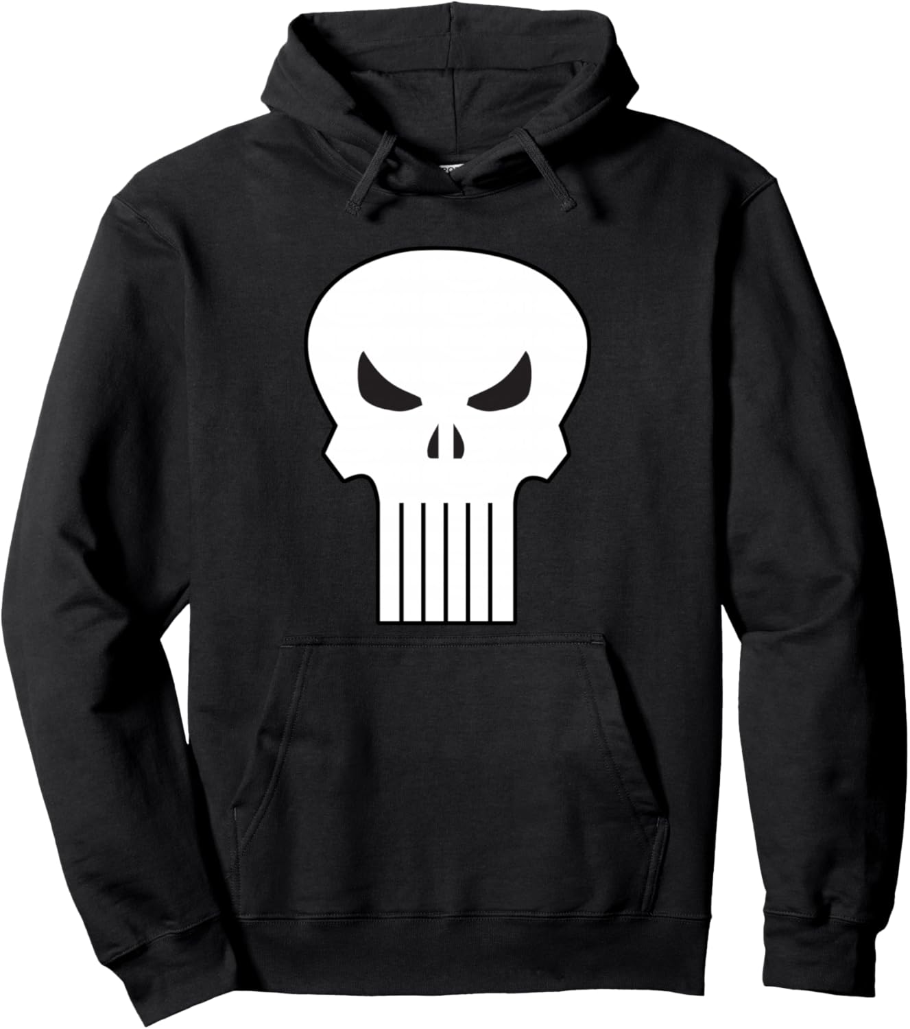 Marvel Punisher Classic Comics Skull Vintage Chest Logo Pullover Hoodie
