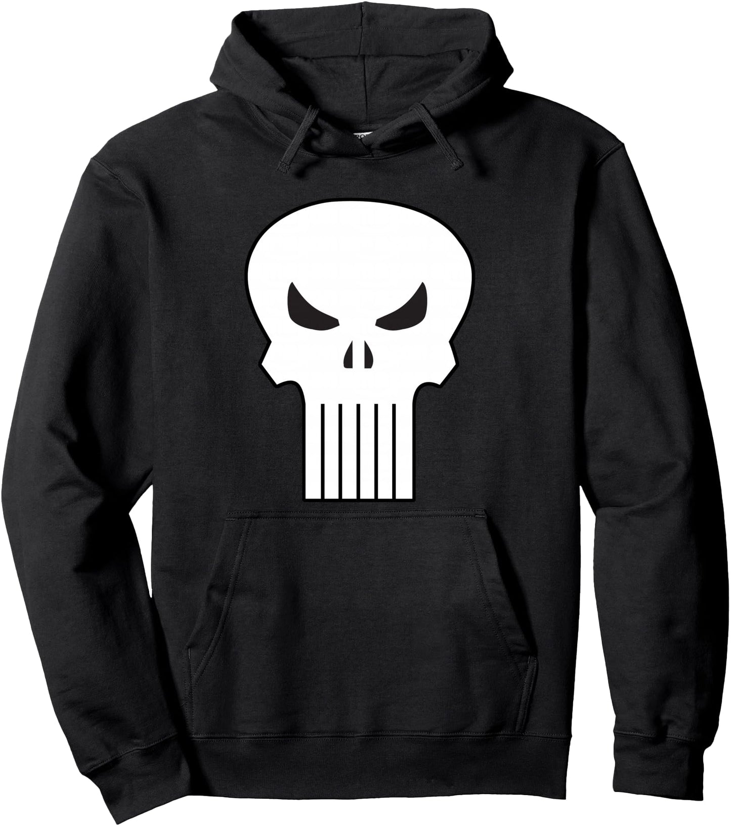Marvel Punisher Classic Comics Skull Vintage Chest Logo Pullover Hoodie