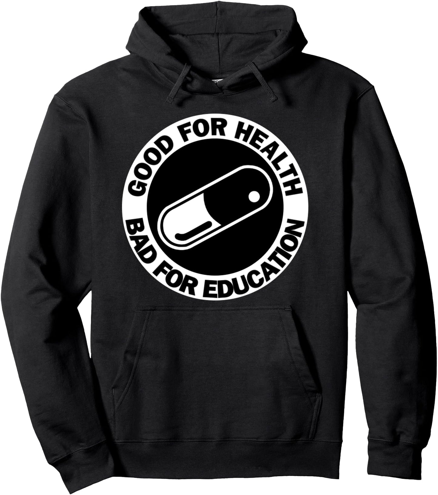 good for health bad for education, manga, anime Pullover Hoodie